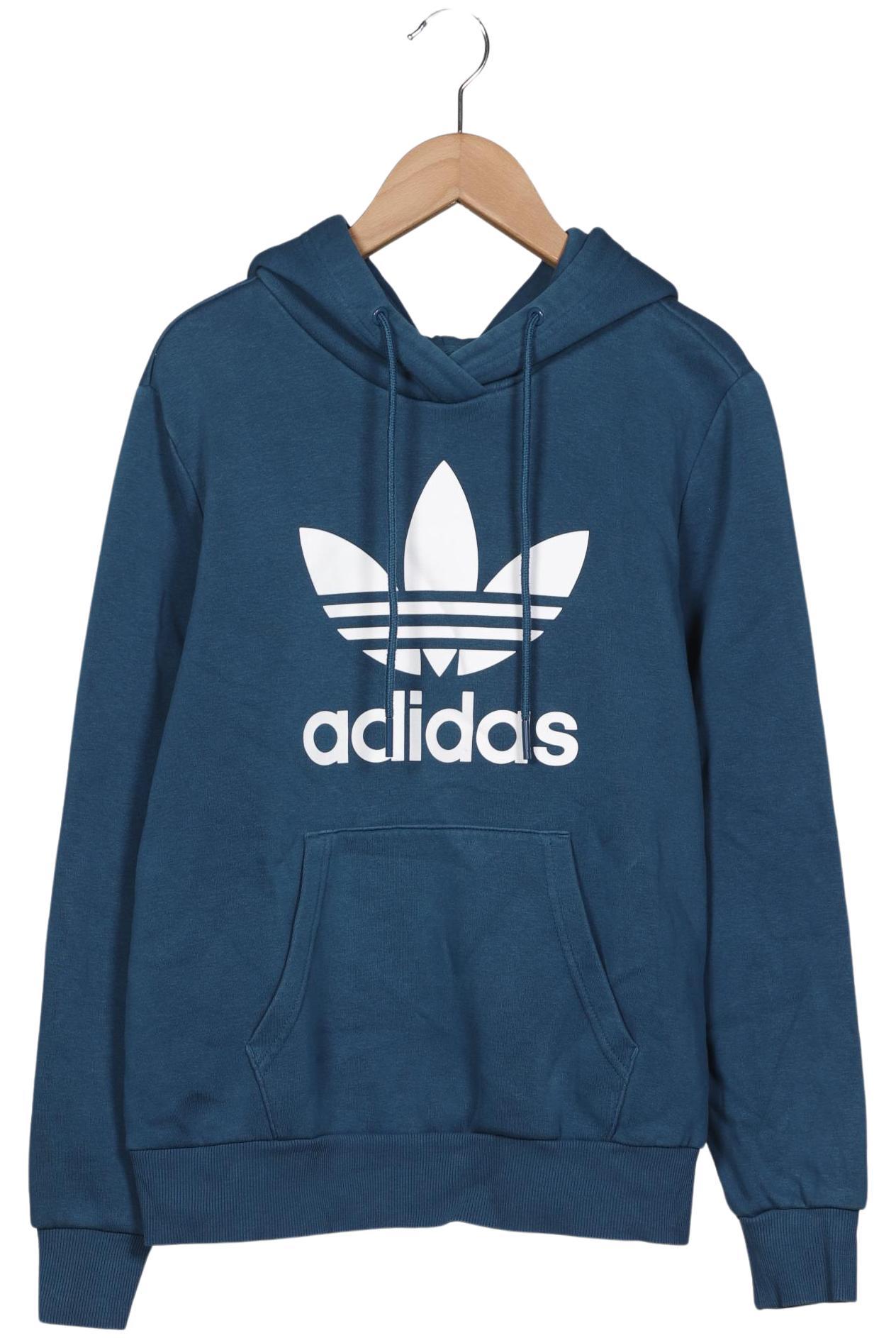 

adidas Originals Damen Kapuzenpullover, blau, Gr. 40