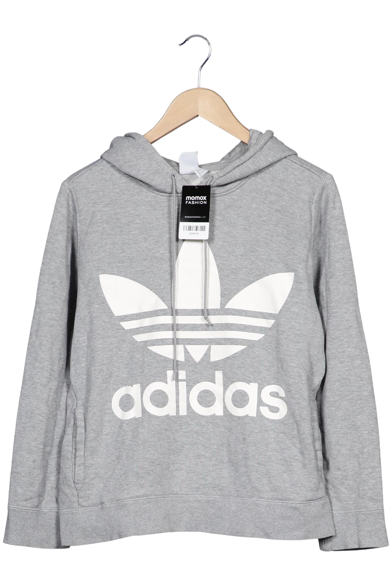 

adidas Originals Damen Kapuzenpullover, grau, Gr. 40