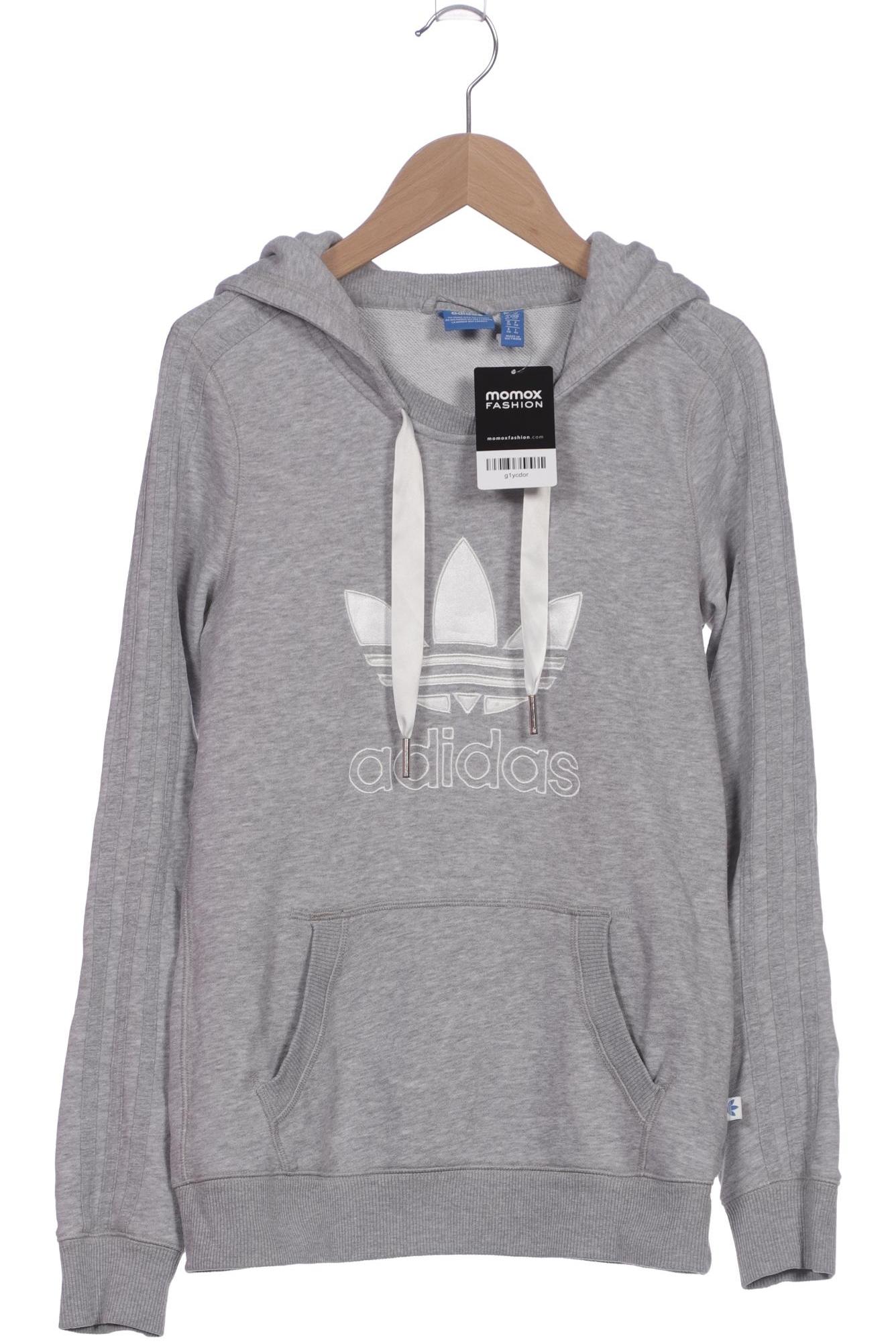 

adidas Originals Damen Kapuzenpullover, grau, Gr. 36
