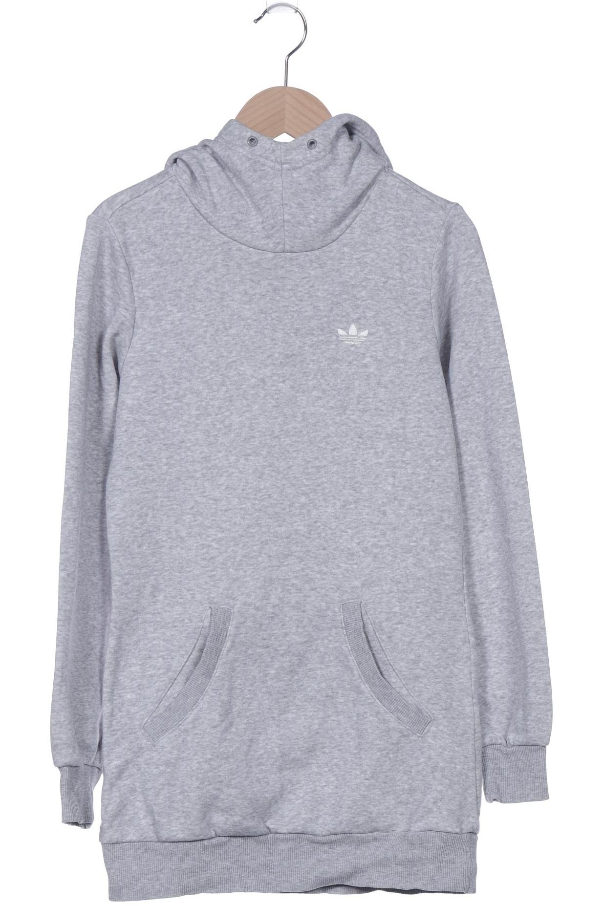 

adidas Originals Damen Kapuzenpullover, grau, Gr. 34