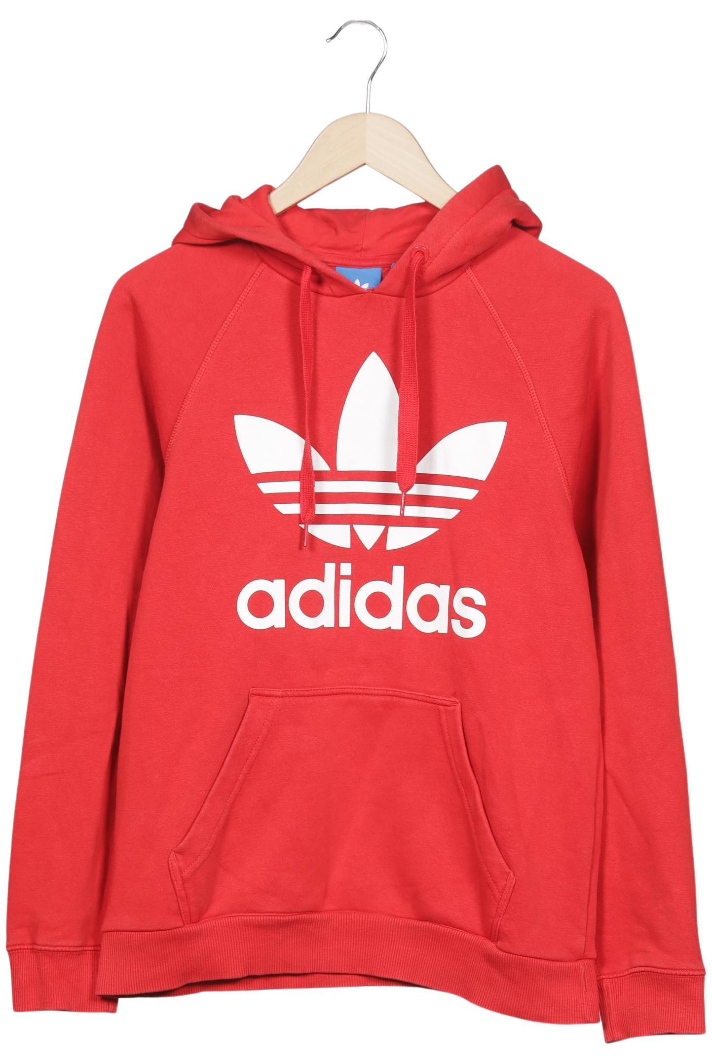 

adidas Originals Damen Kapuzenpullover, rot, Gr. 36