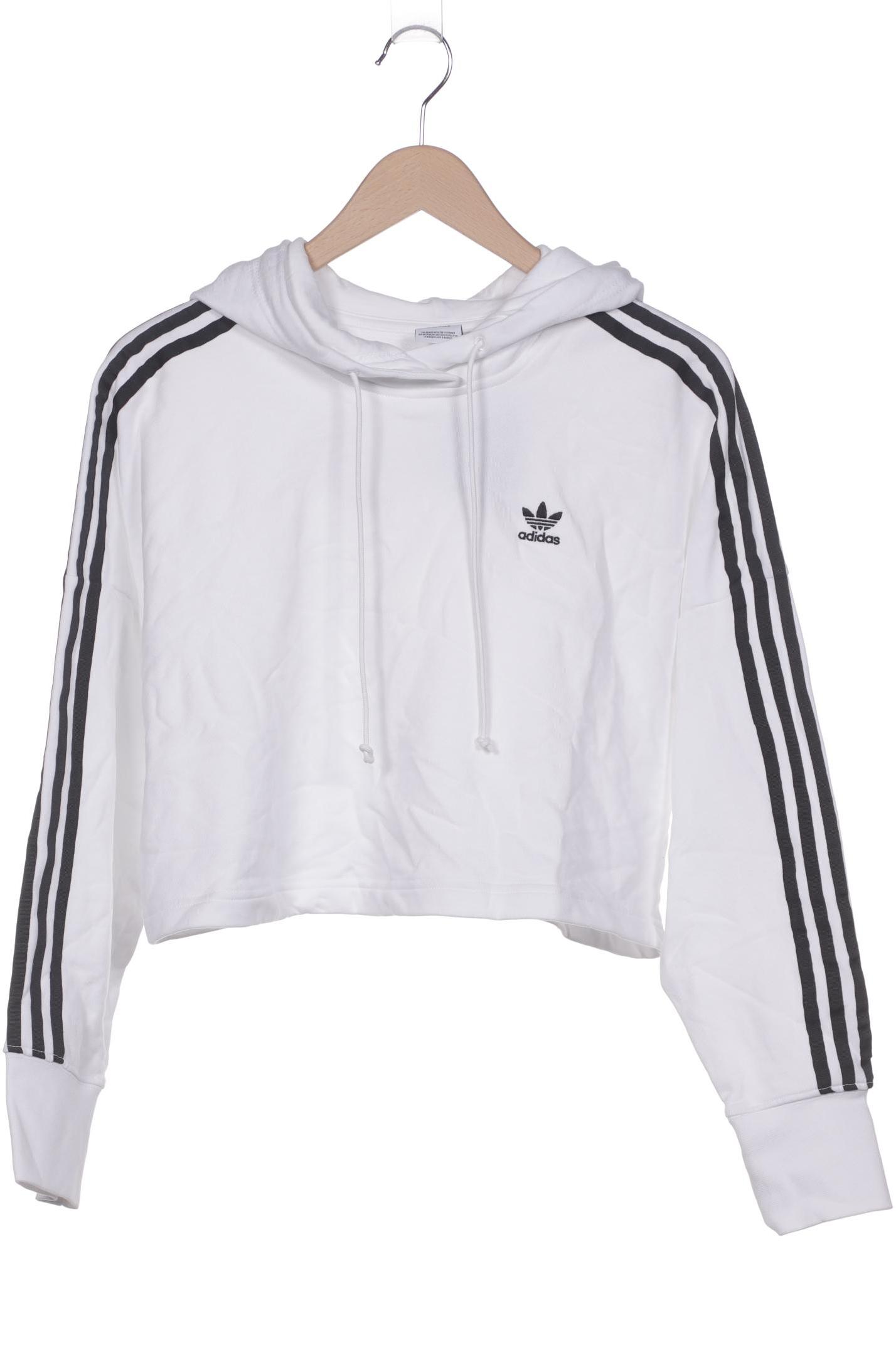 

adidas Originals Damen Kapuzenpullover, weiß, Gr. 30