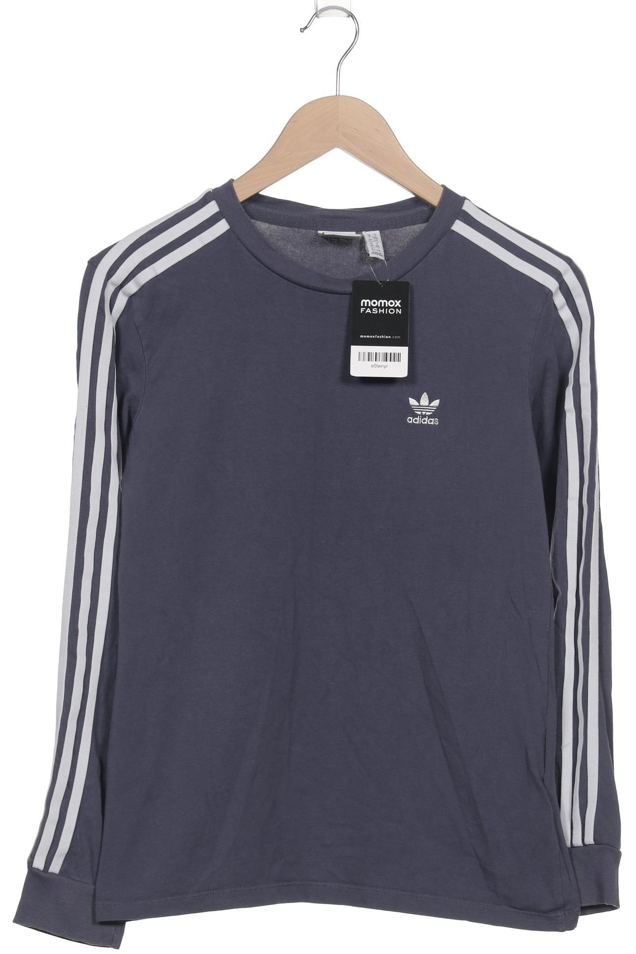 

adidas Originals Damen Langarmshirt, blau, Gr. 36