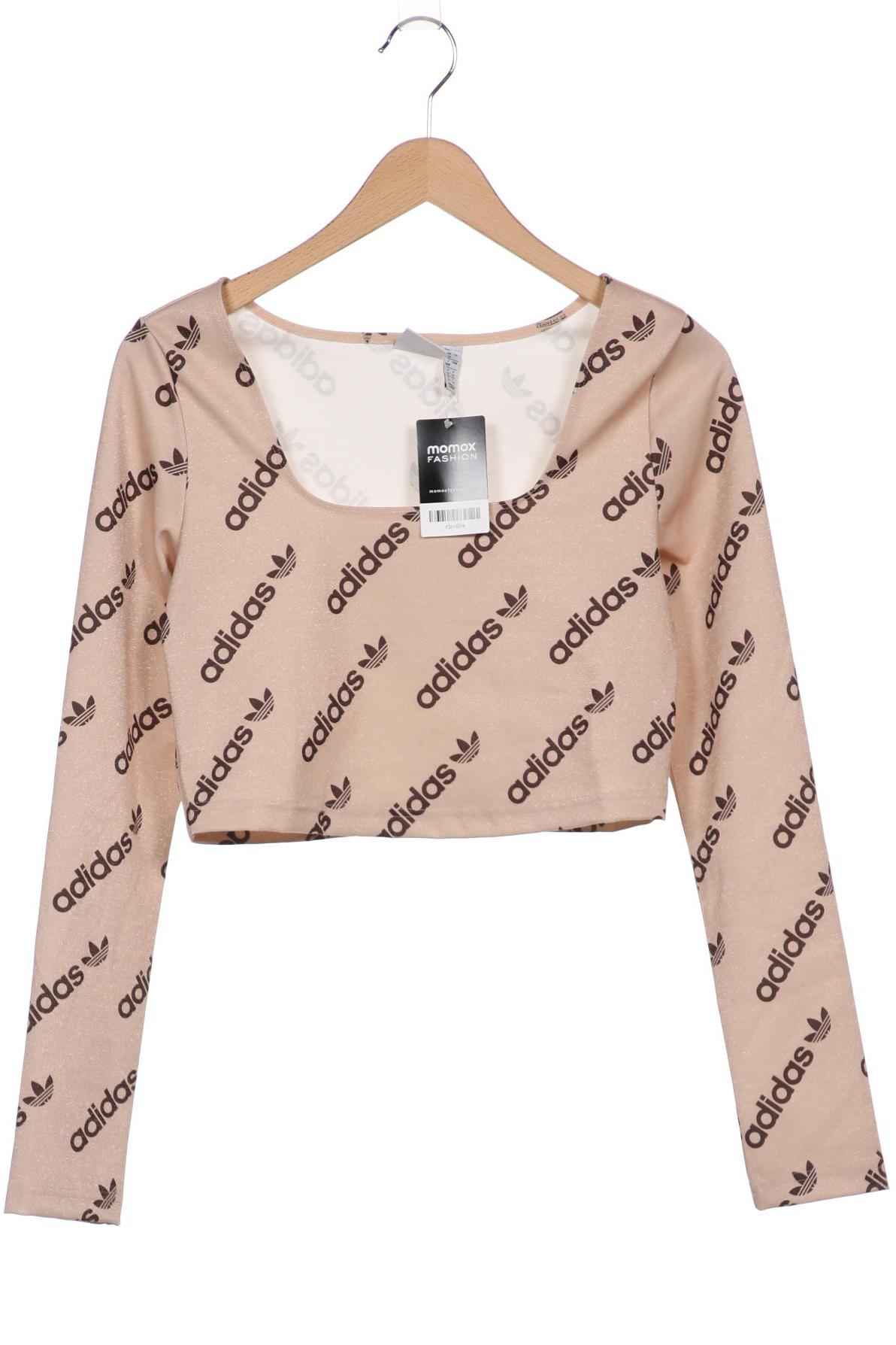 

adidas Originals Damen Langarmshirt, beige, Gr. 42