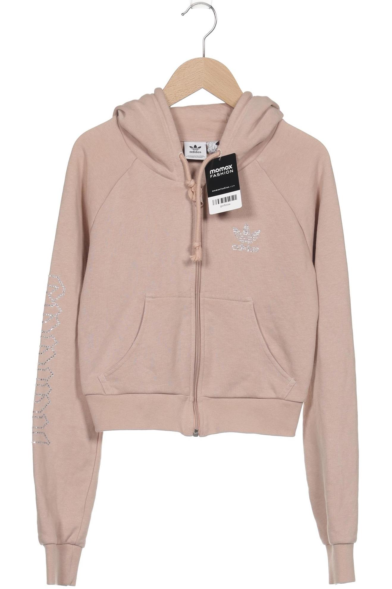 

adidas Originals Damen Kapuzenpullover, beige, Gr. 32