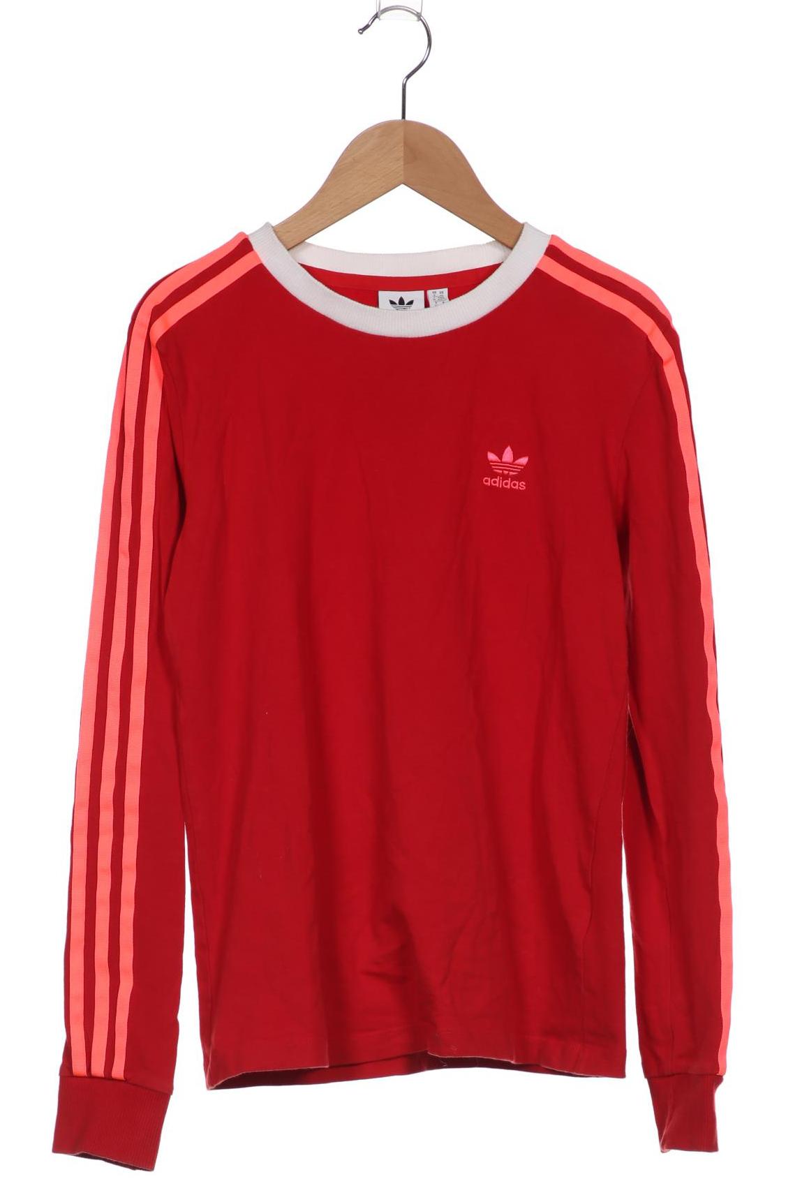 

adidas Originals Damen Langarmshirt, rot, Gr. 32