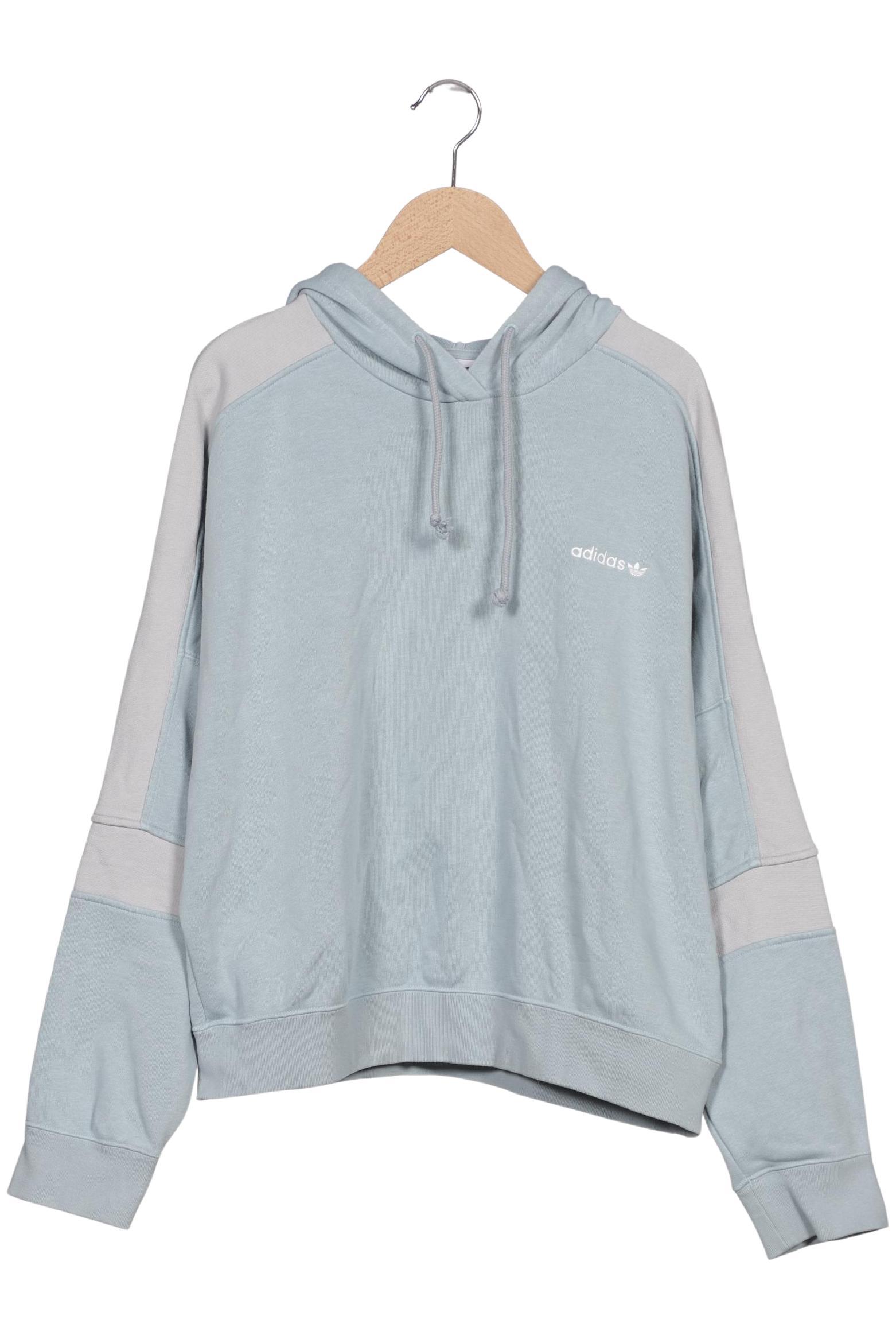 

adidas Originals Damen Kapuzenpullover, hellblau, Gr. 38