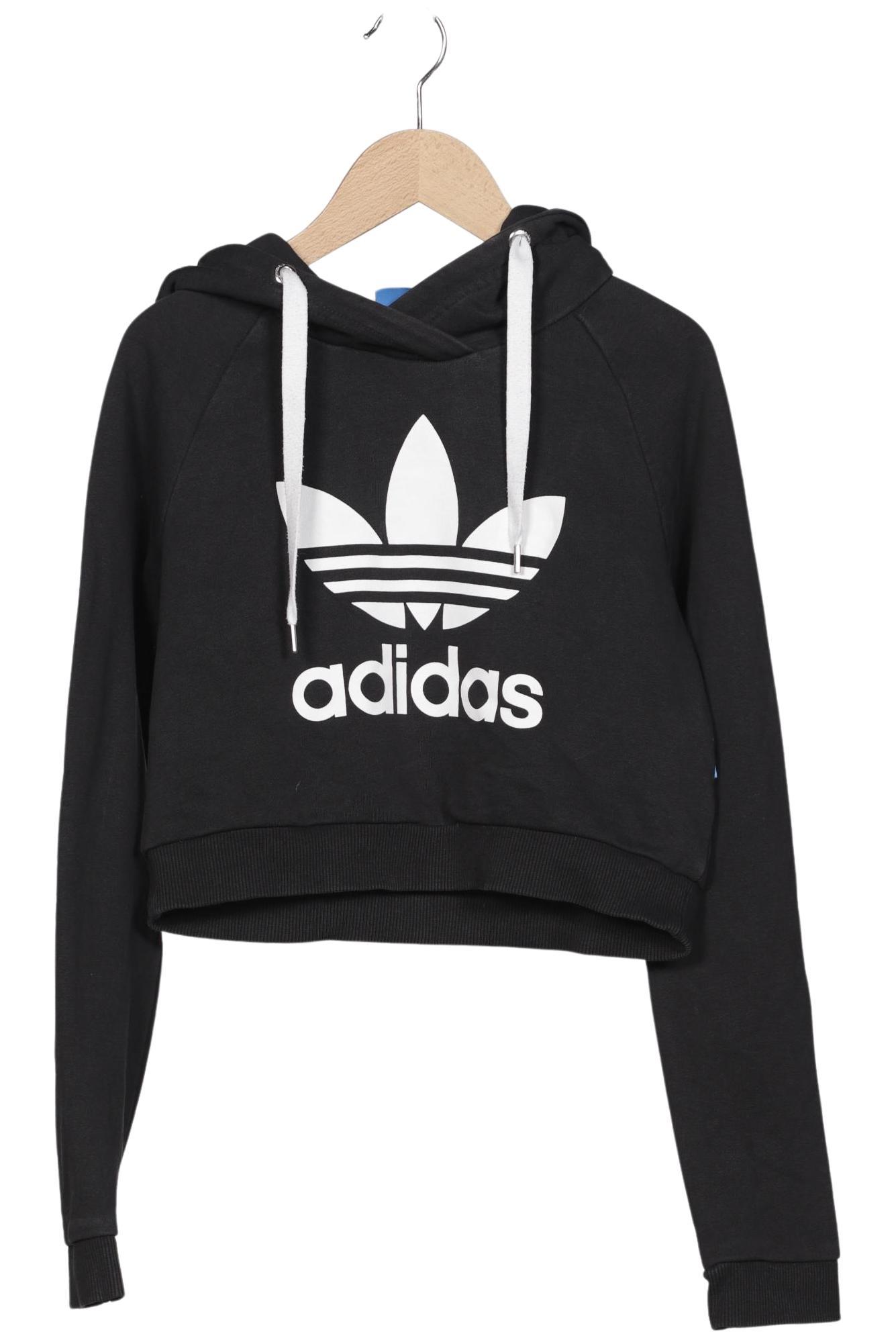 

adidas Originals Damen Kapuzenpullover, schwarz, Gr. 32
