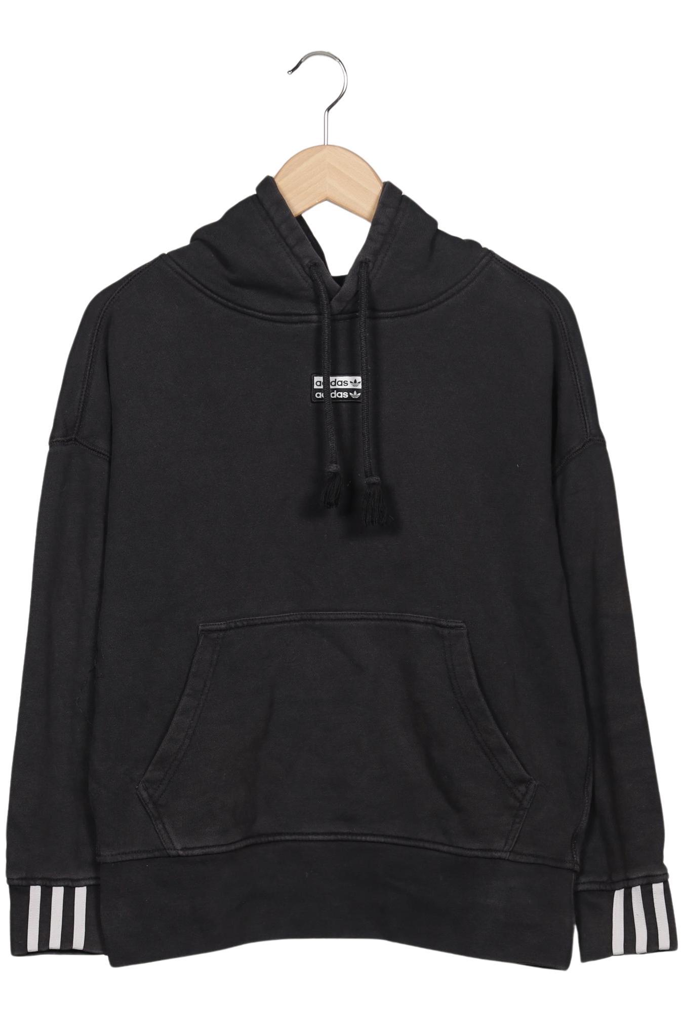 

adidas Originals Damen Kapuzenpullover, schwarz, Gr. 30