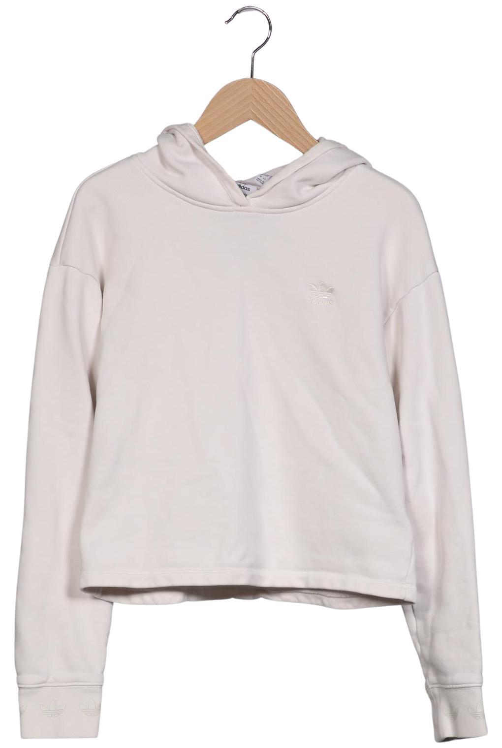 

adidas Originals Damen Kapuzenpullover, cremeweiß, Gr. 36