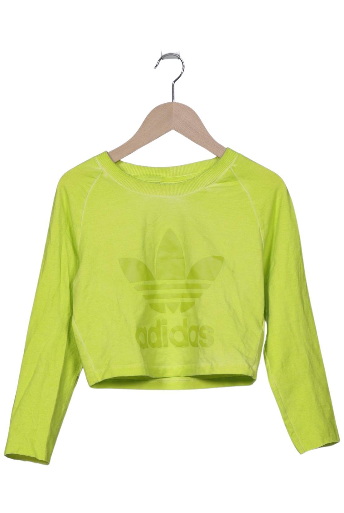 

adidas Originals Damen Langarmshirt, hellgrün, Gr. 32