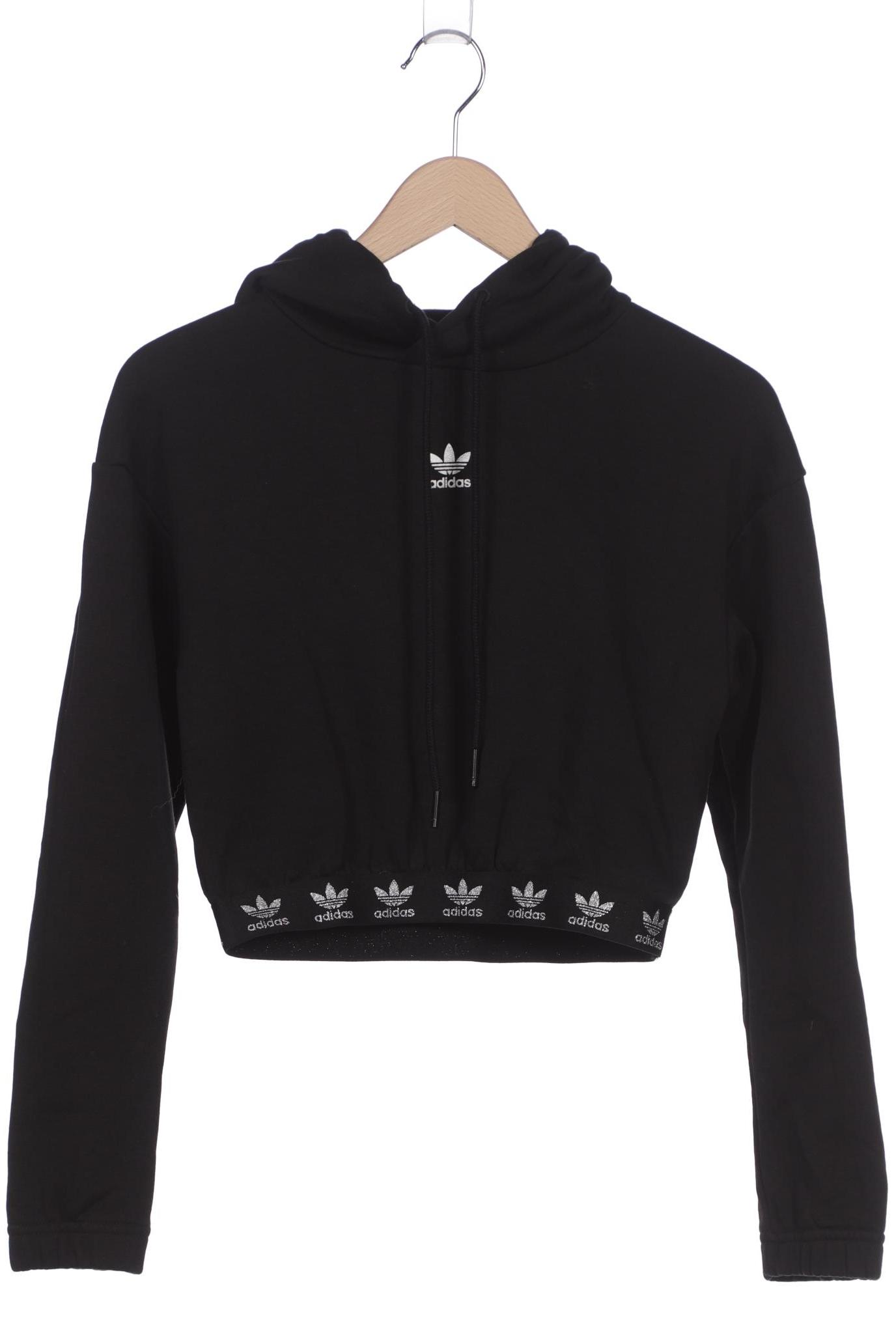 

adidas Originals Damen Kapuzenpullover, schwarz, Gr. 34