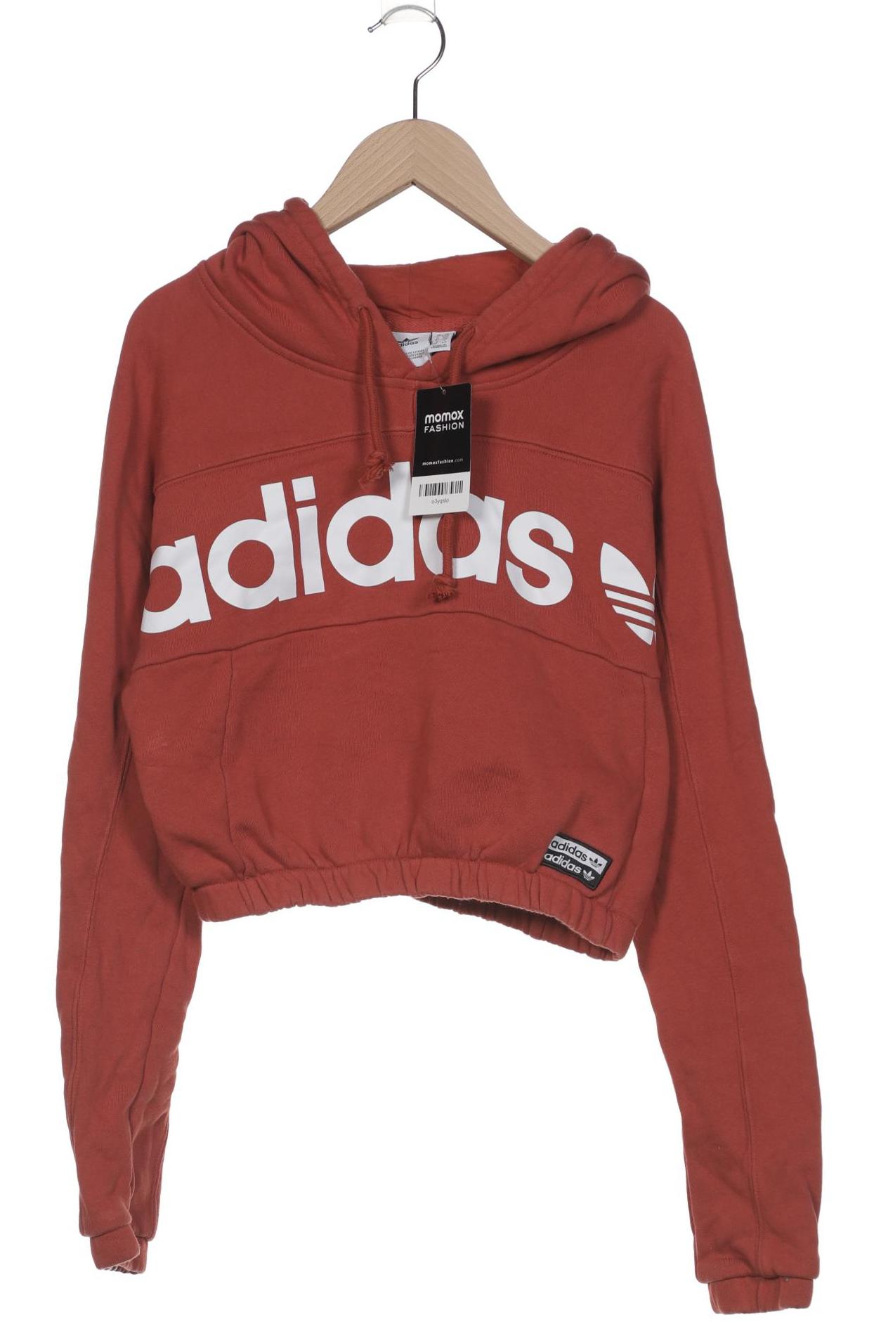 

adidas Originals Damen Kapuzenpullover, orange, Gr. 36