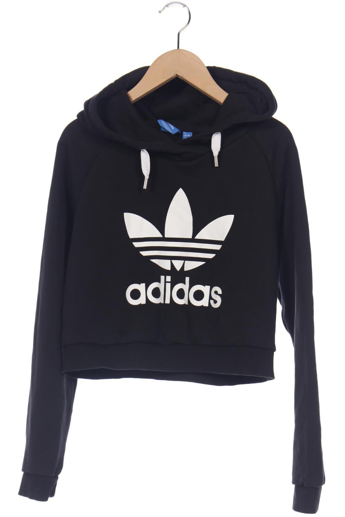 

adidas Originals Damen Kapuzenpullover, schwarz, Gr. 34