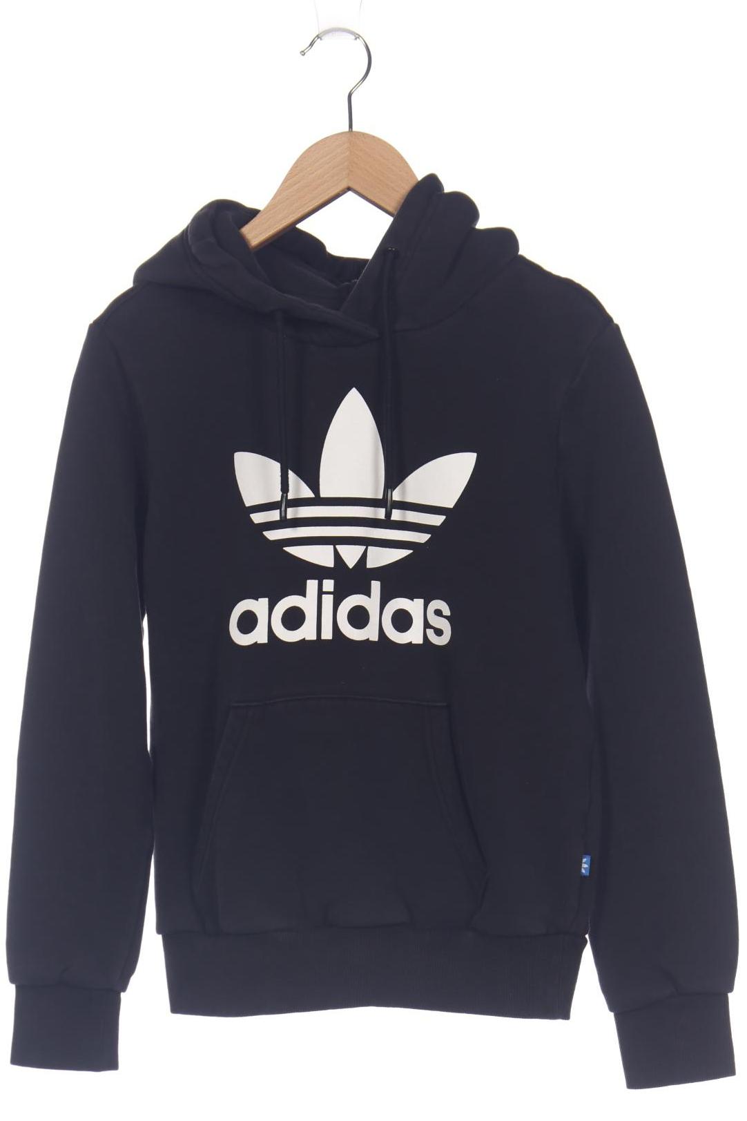 

adidas Originals Damen Kapuzenpullover, schwarz, Gr. 34