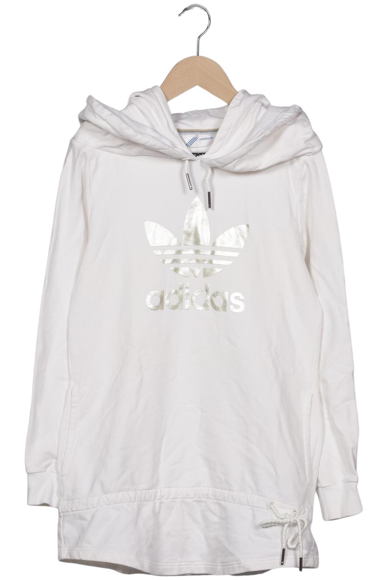 

adidas Originals Damen Kapuzenpullover, weiß, Gr. 36