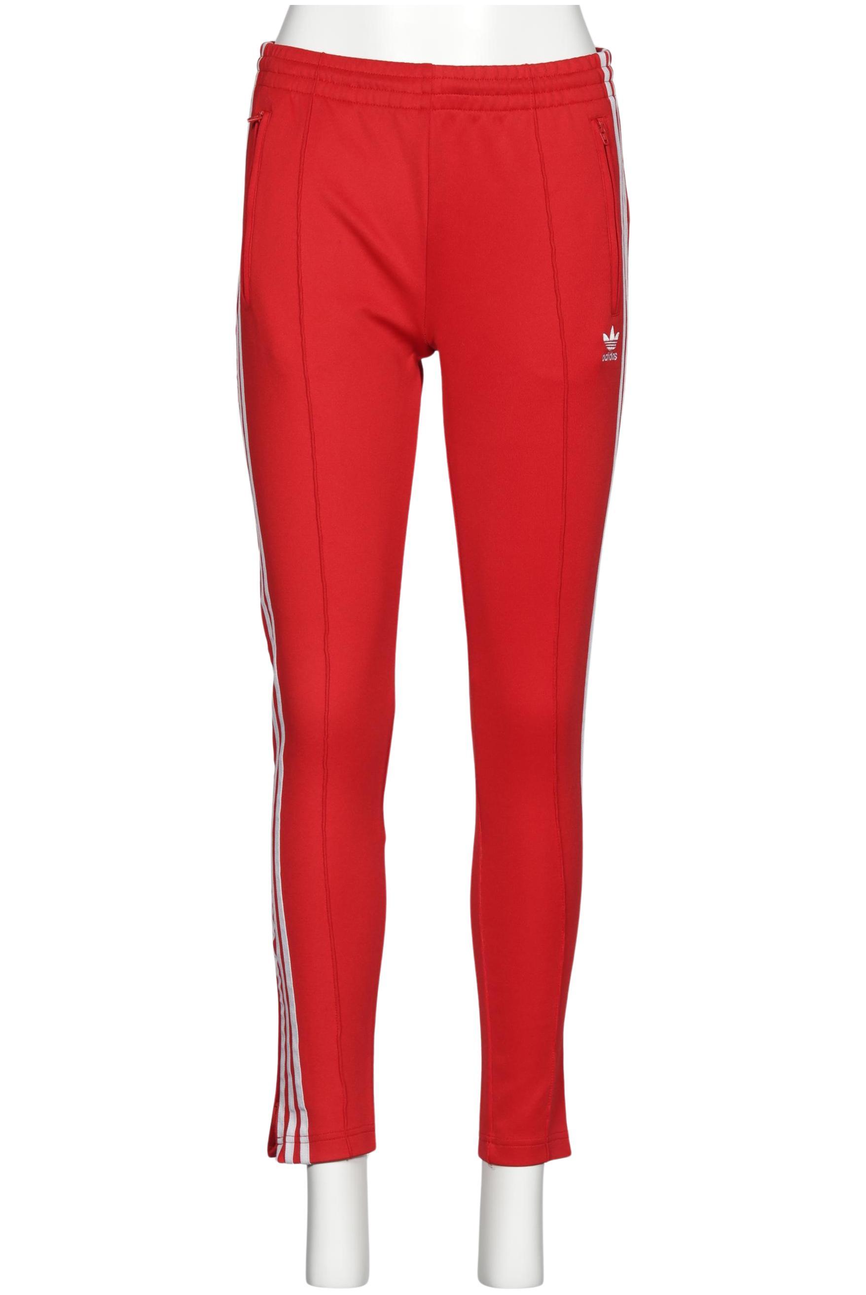 

adidas Originals Damen Stoffhose, rot, Gr. 34