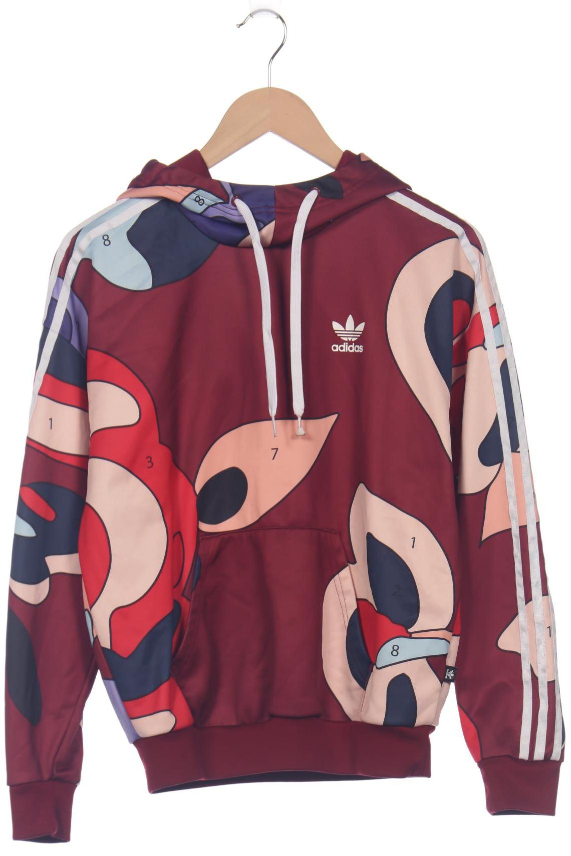 

adidas Originals Damen Kapuzenpullover, bordeaux, Gr. 34