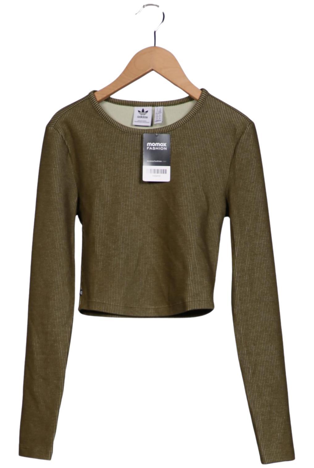 

adidas Originals Damen Langarmshirt, grün, Gr. 32