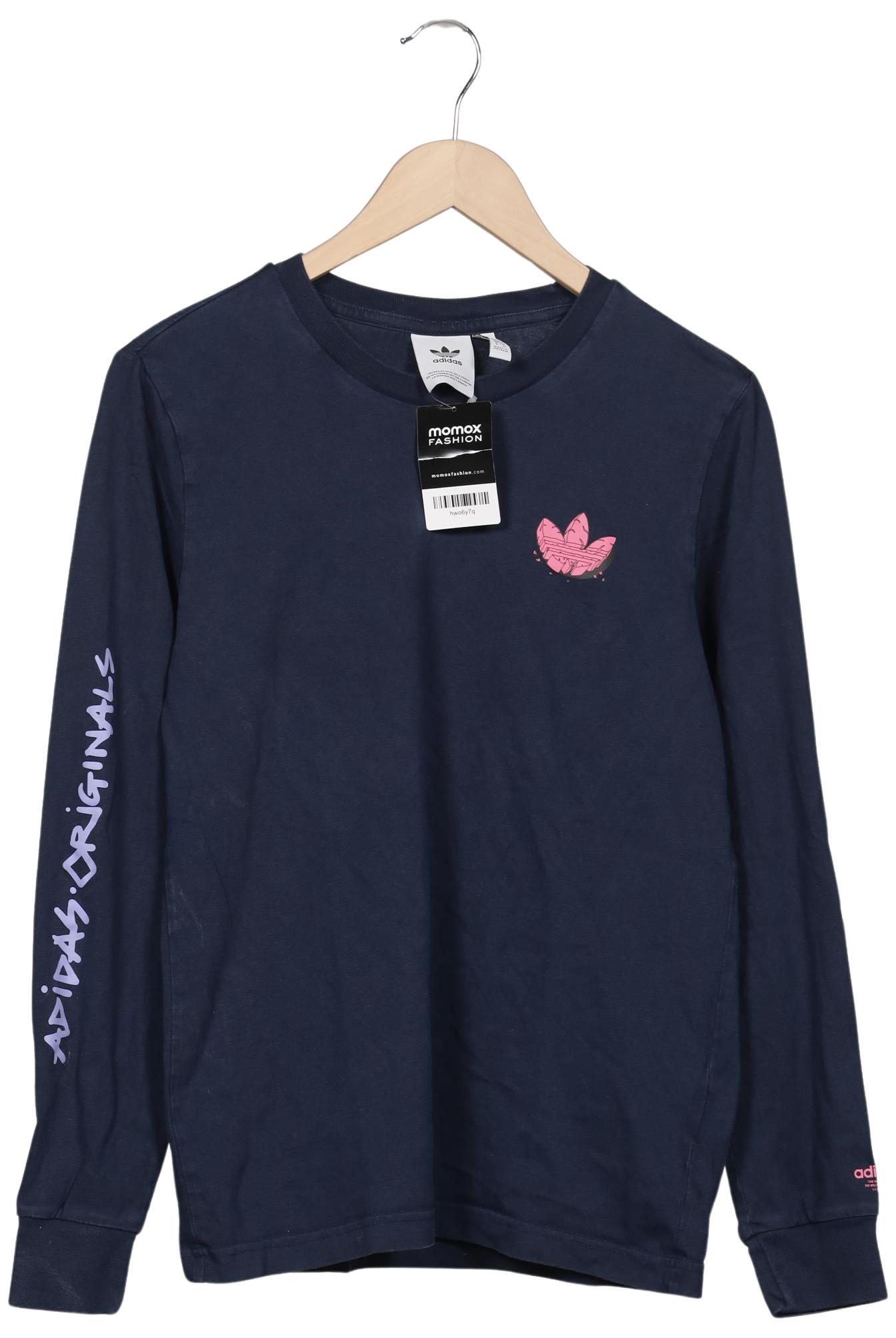 

adidas Originals Damen Langarmshirt, marineblau, Gr. 36