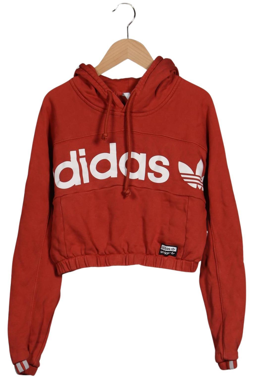 

adidas Originals Damen Kapuzenpullover, braun, Gr. 36