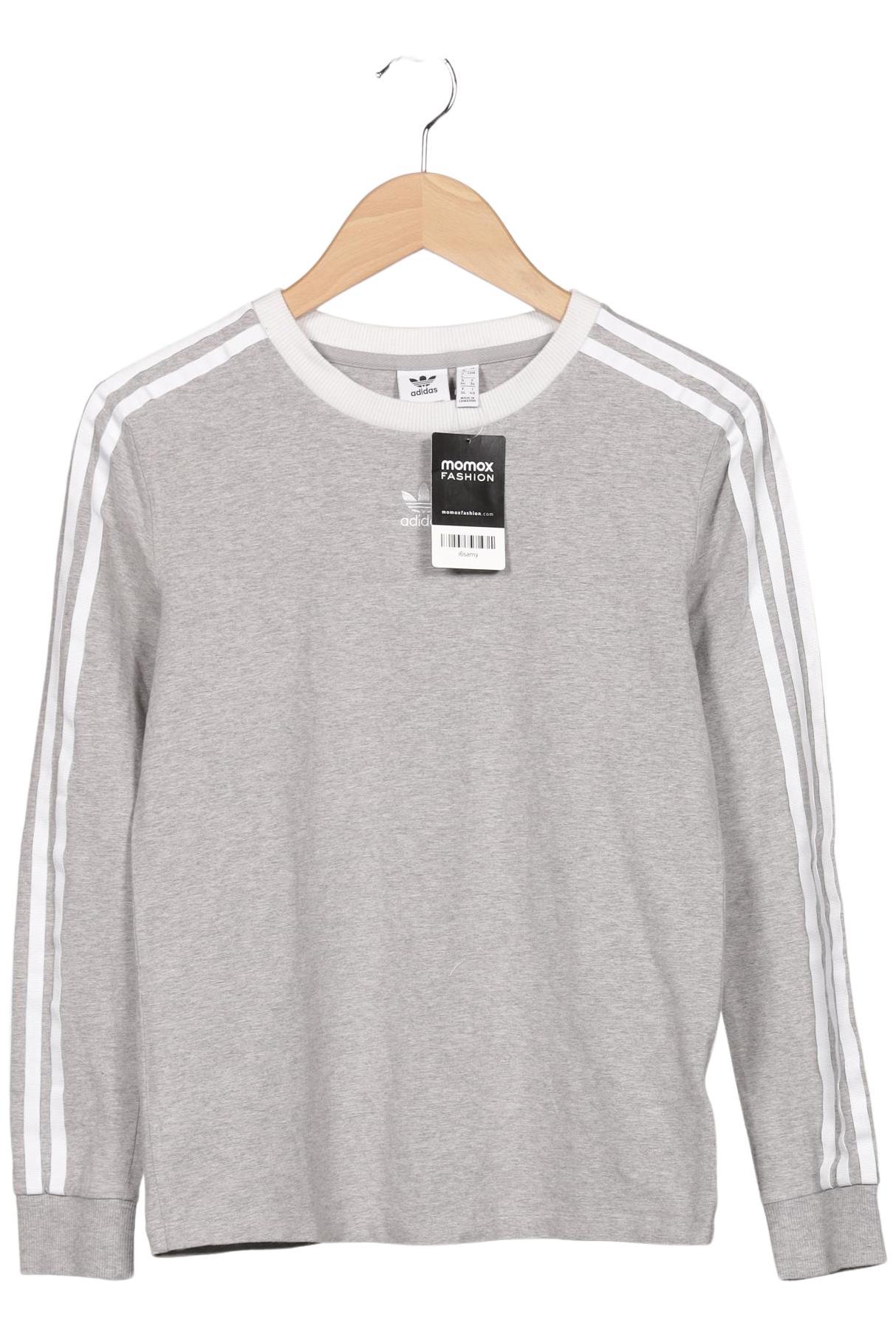 

adidas Originals Damen Langarmshirt, grau, Gr. 34