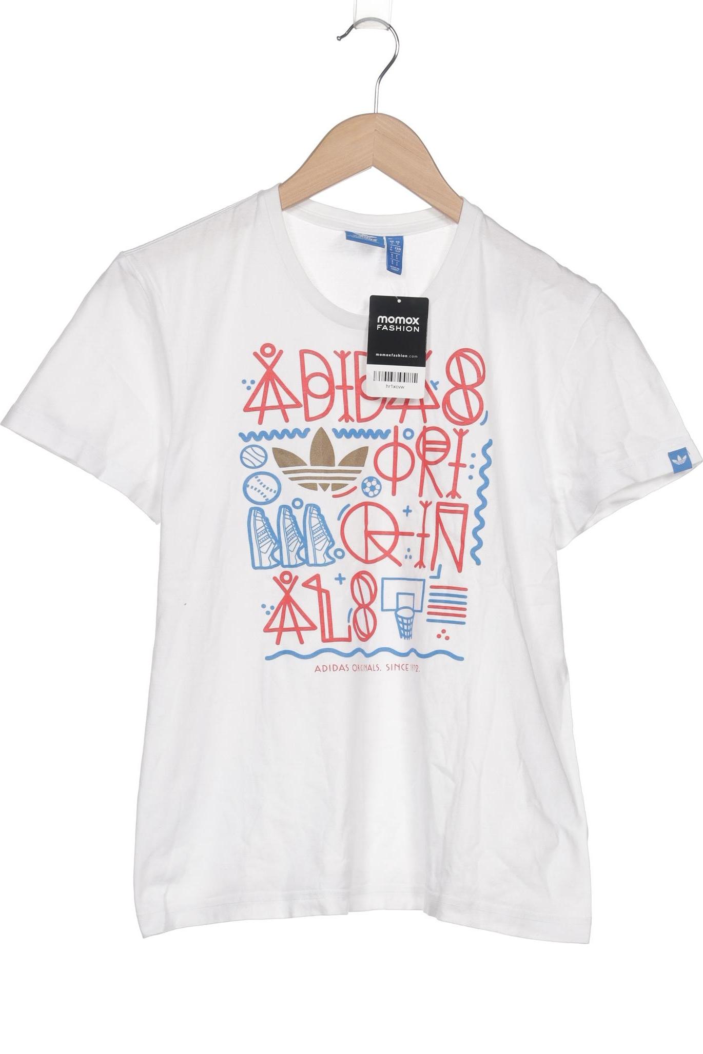 

adidas Originals Damen T-Shirt, weiß, Gr. 36