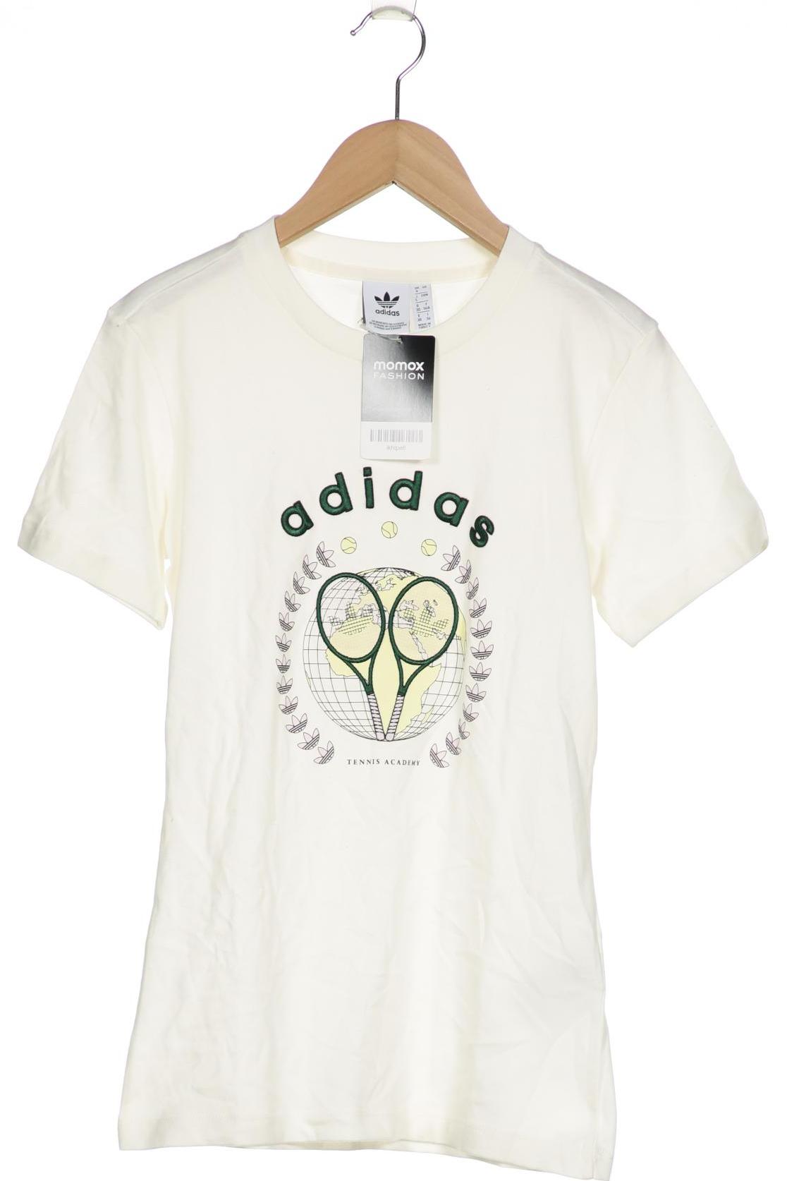 

adidas Originals Damen T-Shirt, cremeweiß