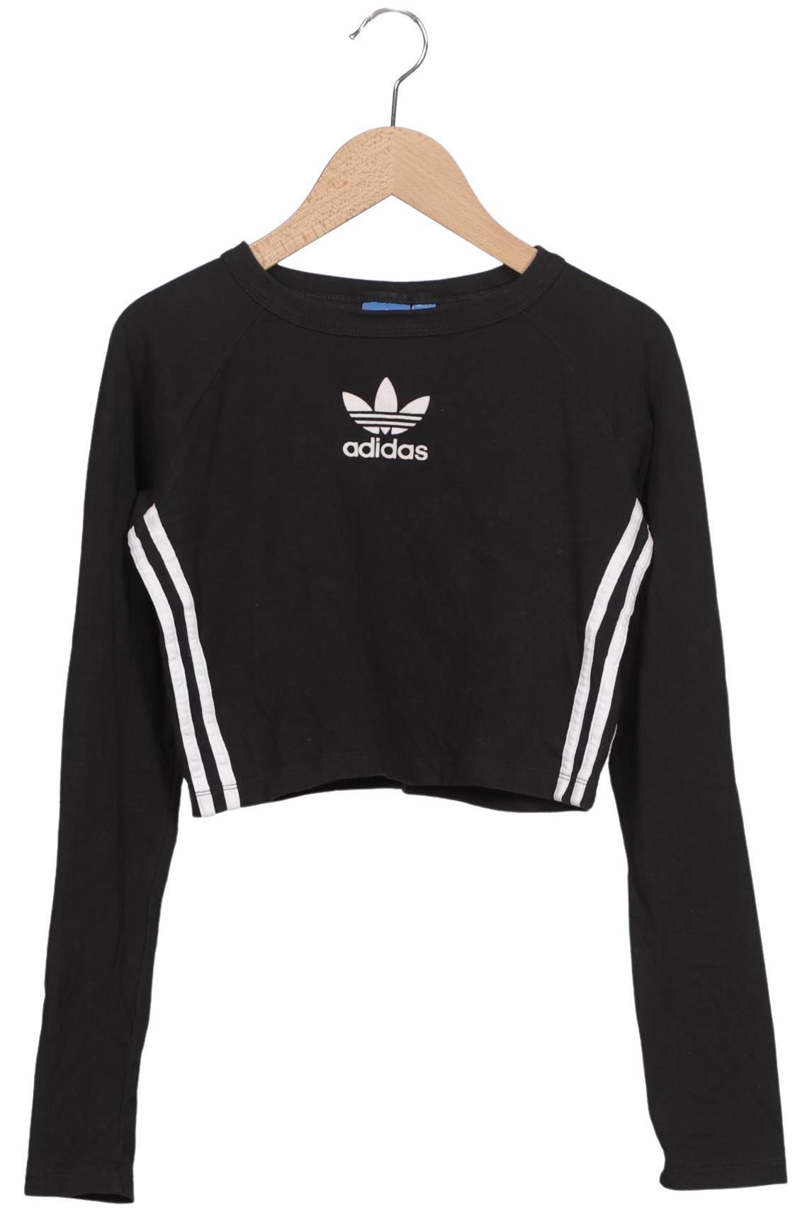 

adidas Originals Damen Langarmshirt, schwarz, Gr. 34