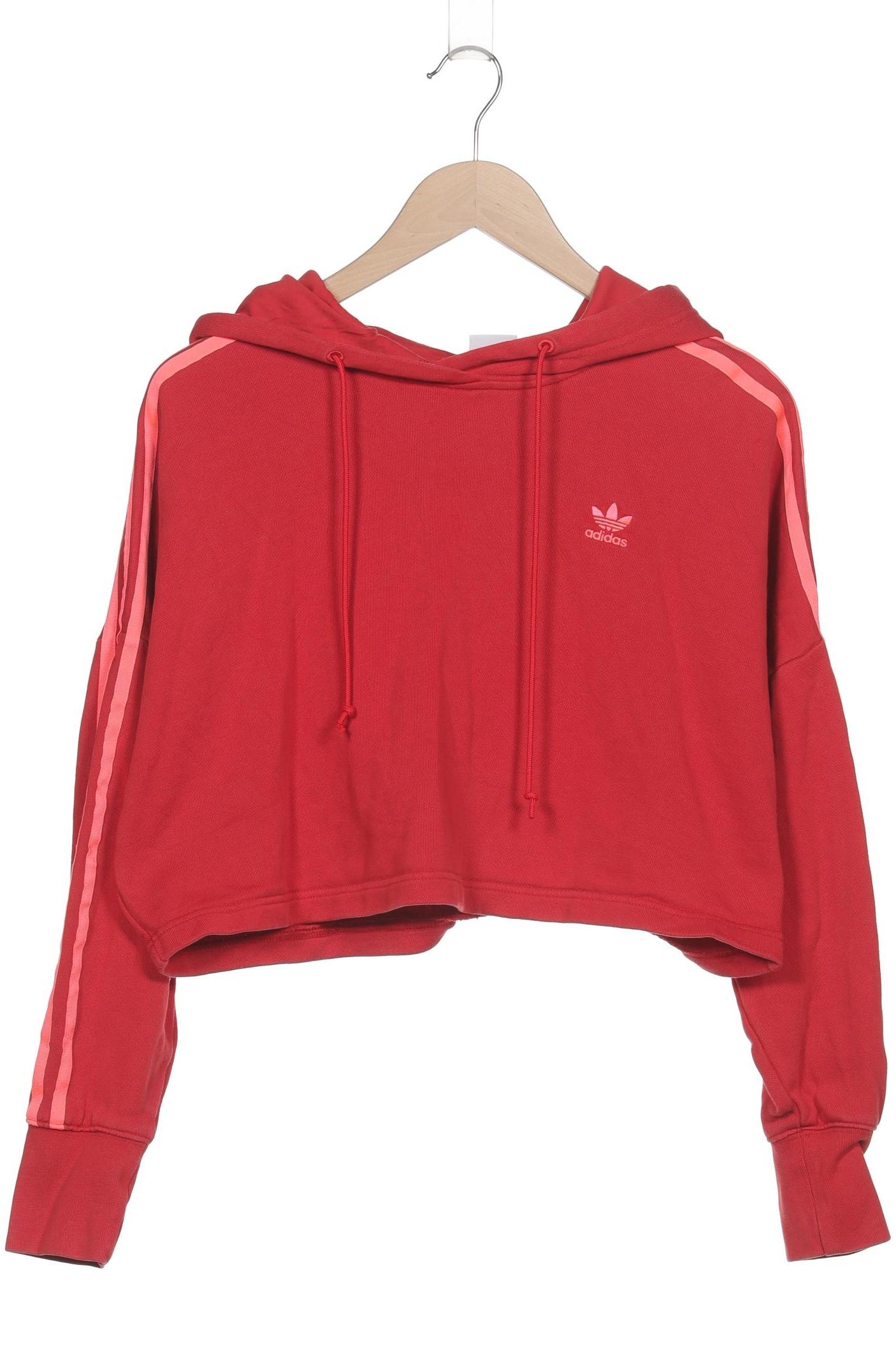 

adidas Originals Damen Kapuzenpullover, rot, Gr. 32