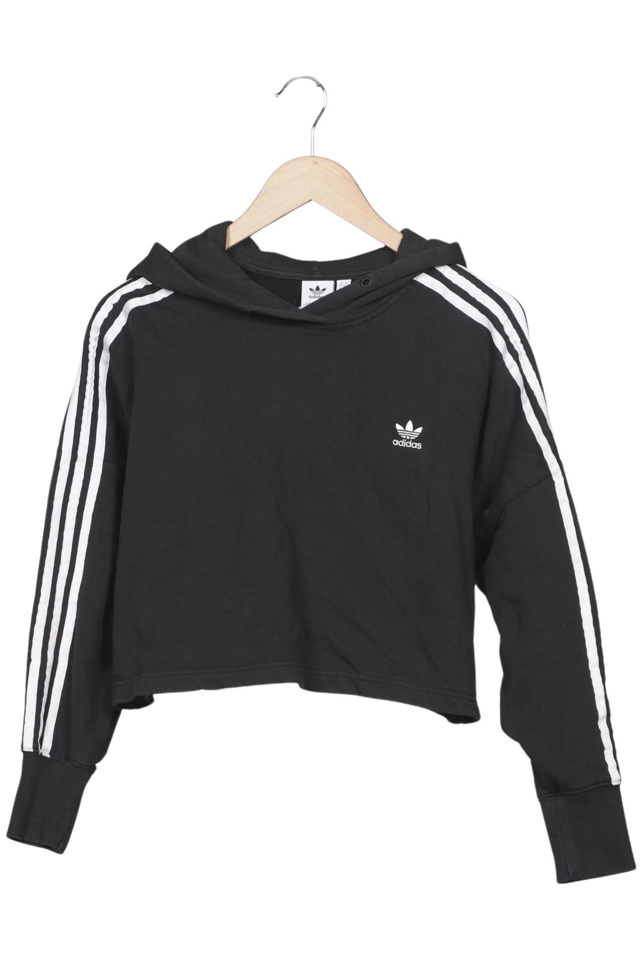 

adidas Originals Damen Kapuzenpullover, schwarz, Gr. 34