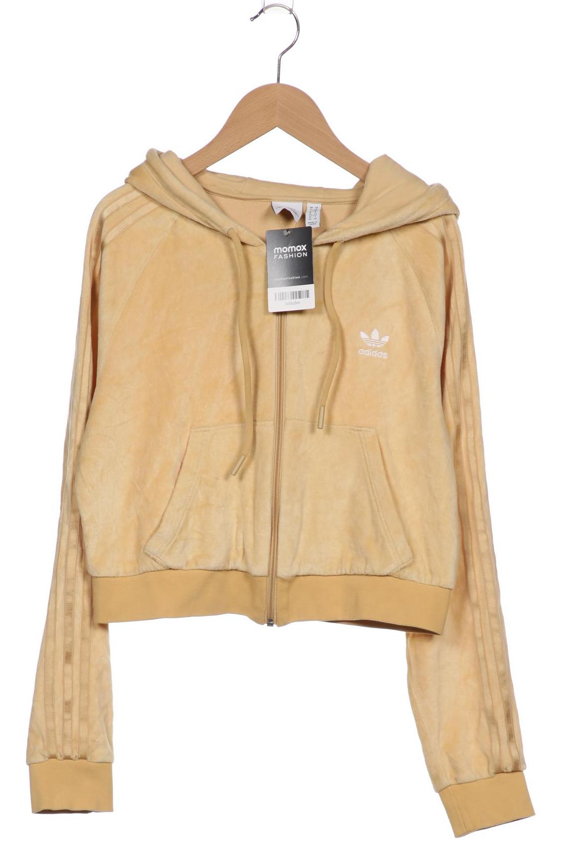 

adidas Originals Damen Kapuzenpullover, gelb, Gr. 40