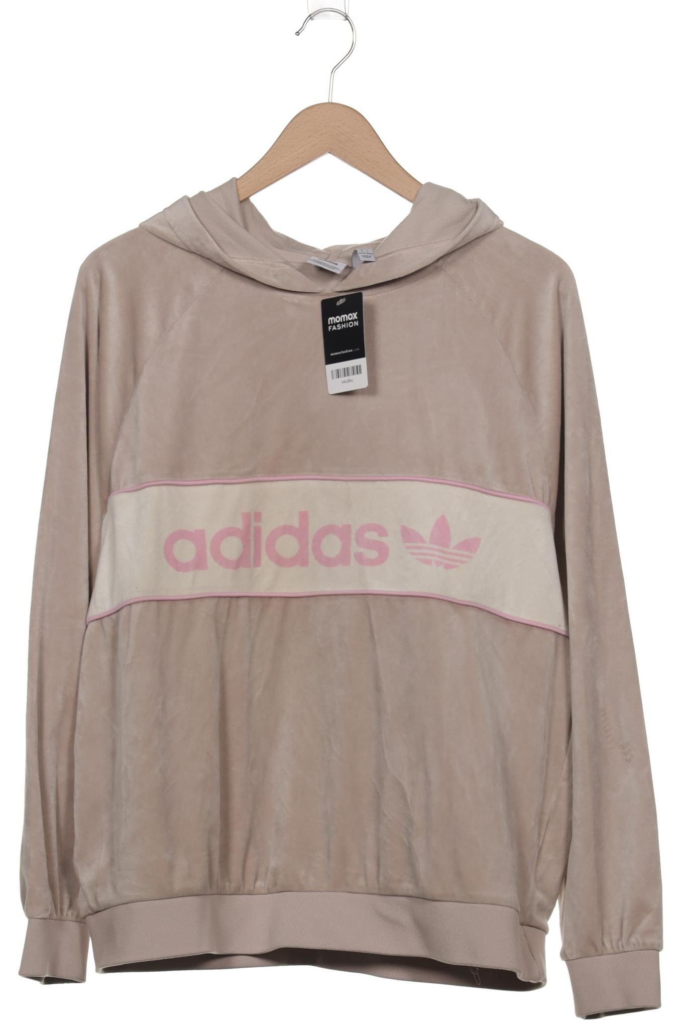 

adidas Originals Damen Kapuzenpullover, beige, Gr. 42