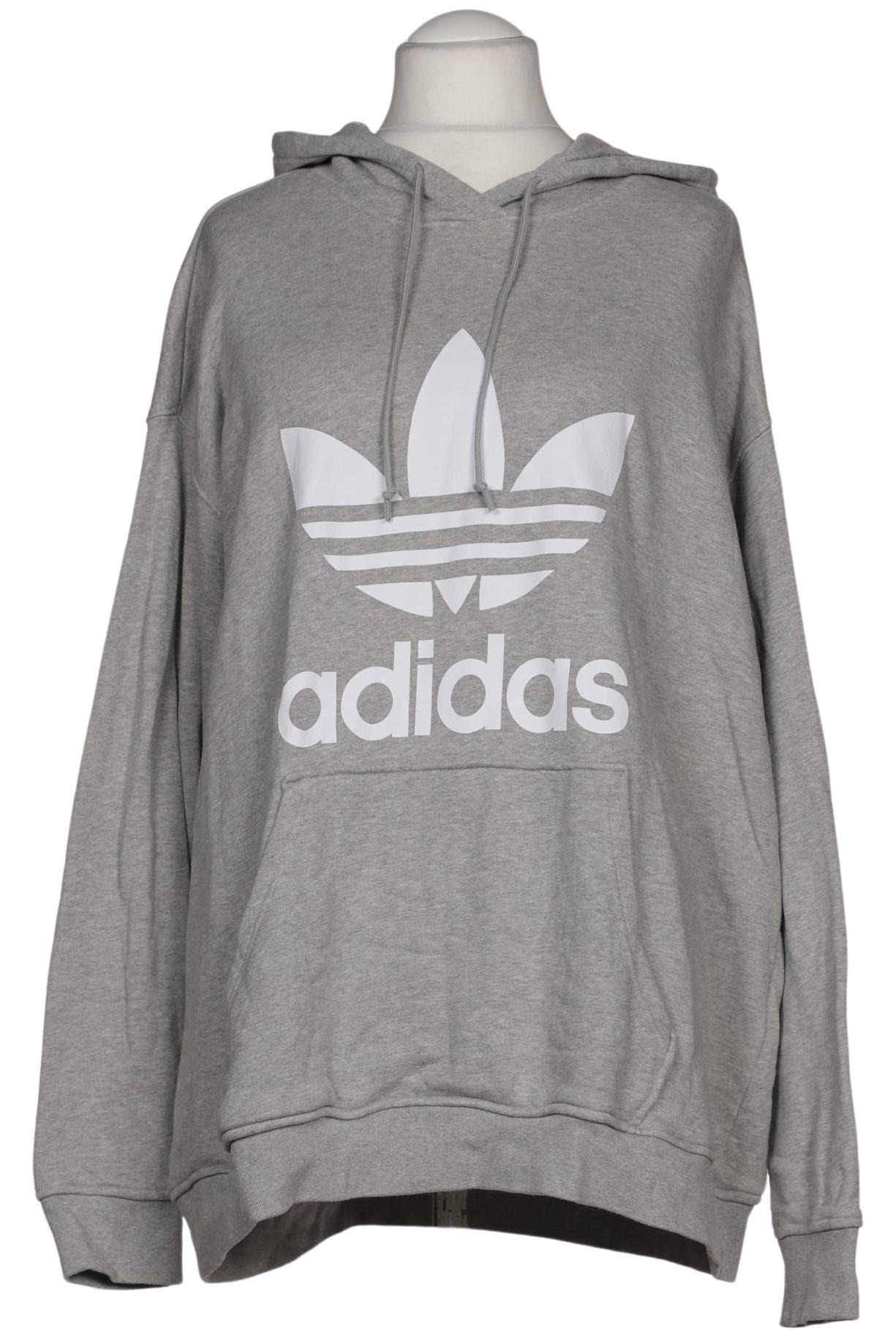 

adidas Originals Damen Kapuzenpullover, grau, Gr. 58