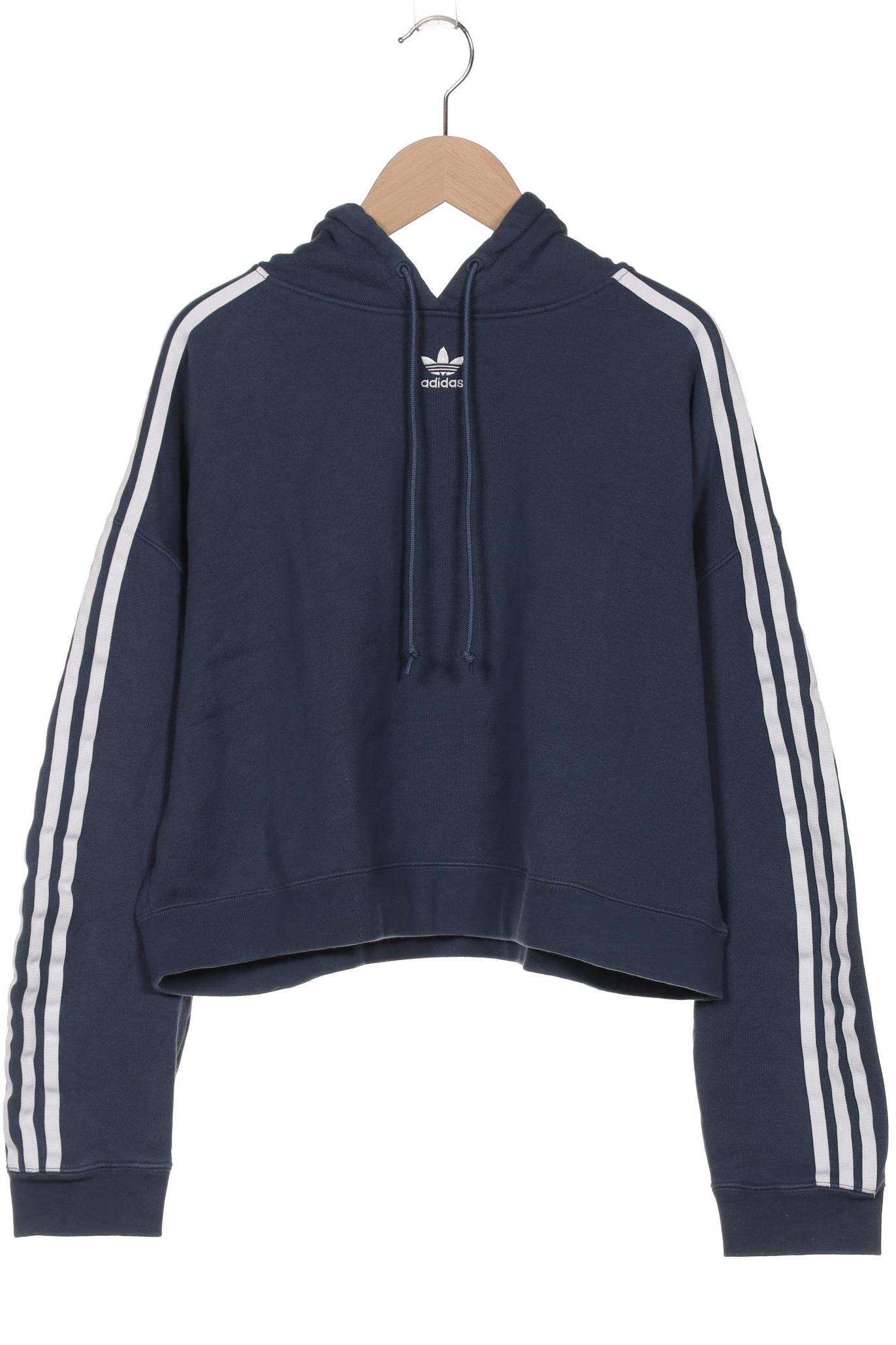 

adidas Originals Damen Kapuzenpullover, blau, Gr. 42