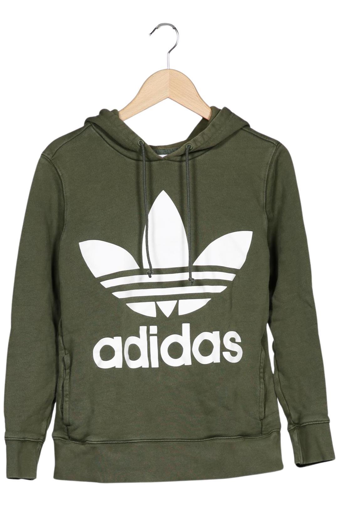 

adidas Originals Damen Kapuzenpullover, grün, Gr. 36