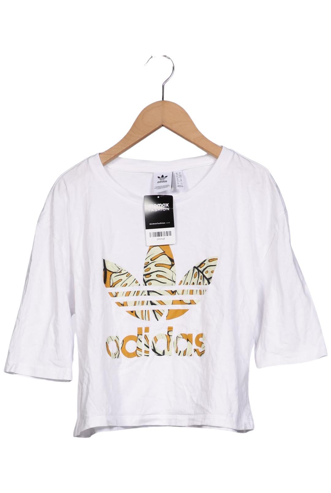 

adidas Originals Damen T-Shirt, weiß, Gr. 36