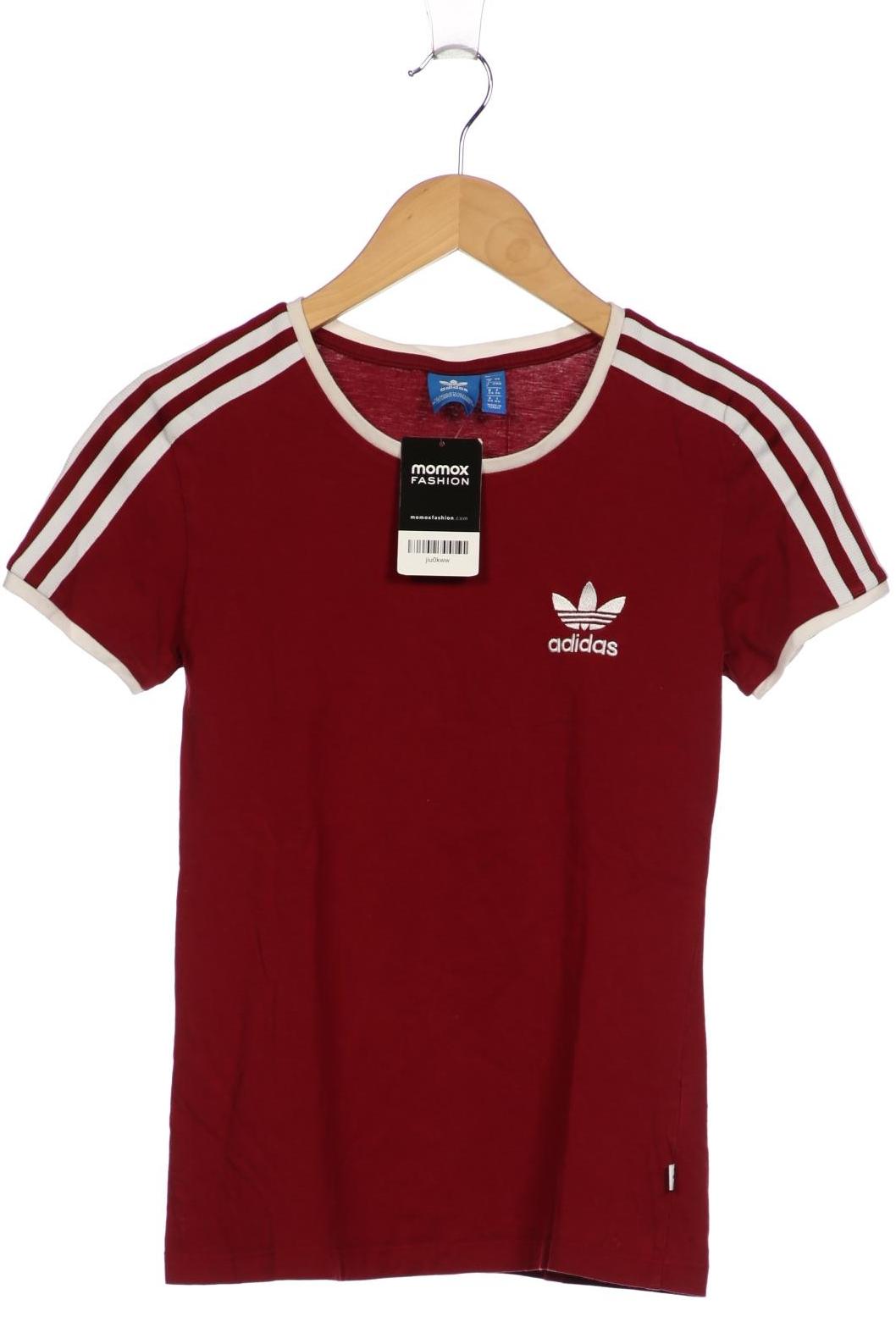 

adidas Originals Damen T-Shirt, bordeaux, Gr. 34