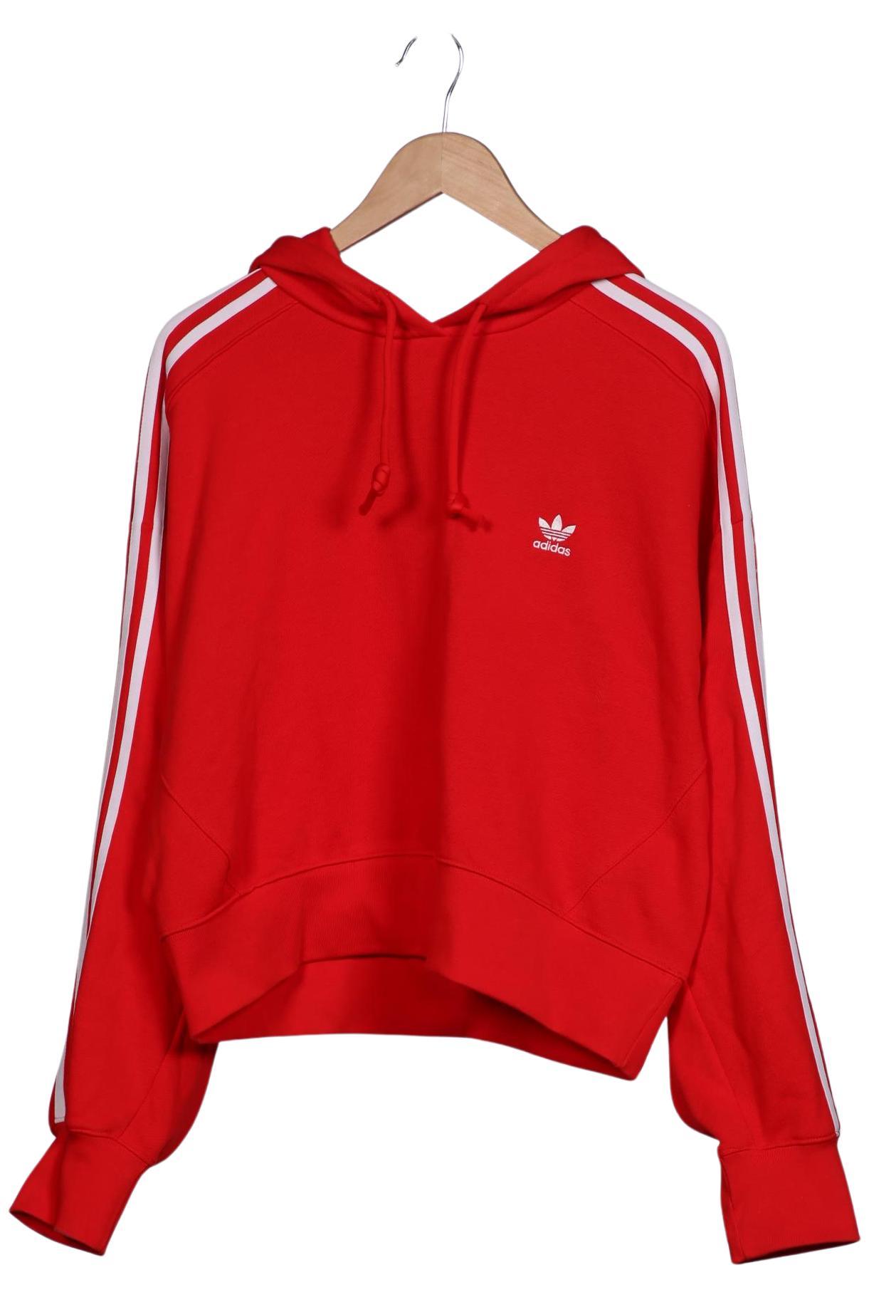 

adidas Originals Damen Kapuzenpullover, rot, Gr. 40