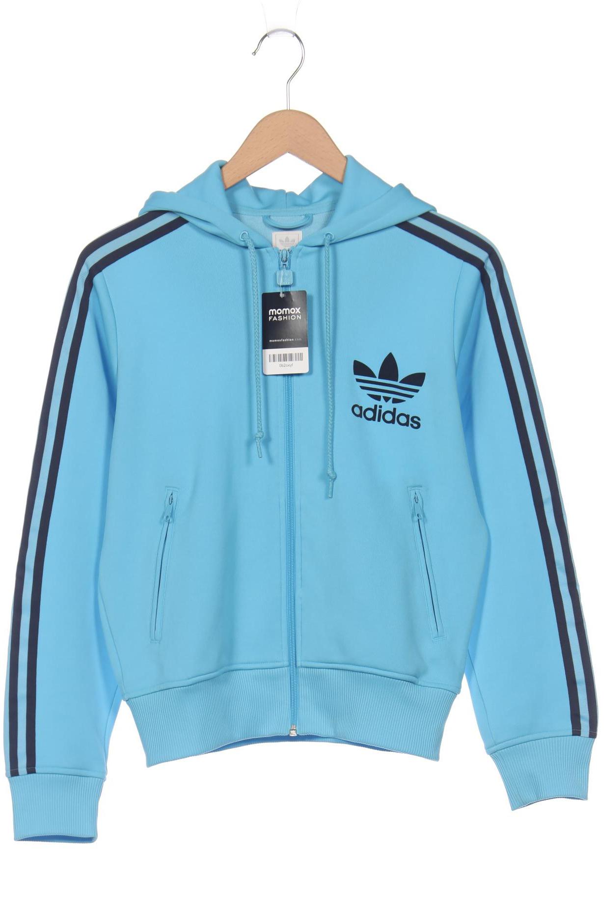 

adidas Originals Damen Kapuzenpullover, blau, Gr. 42