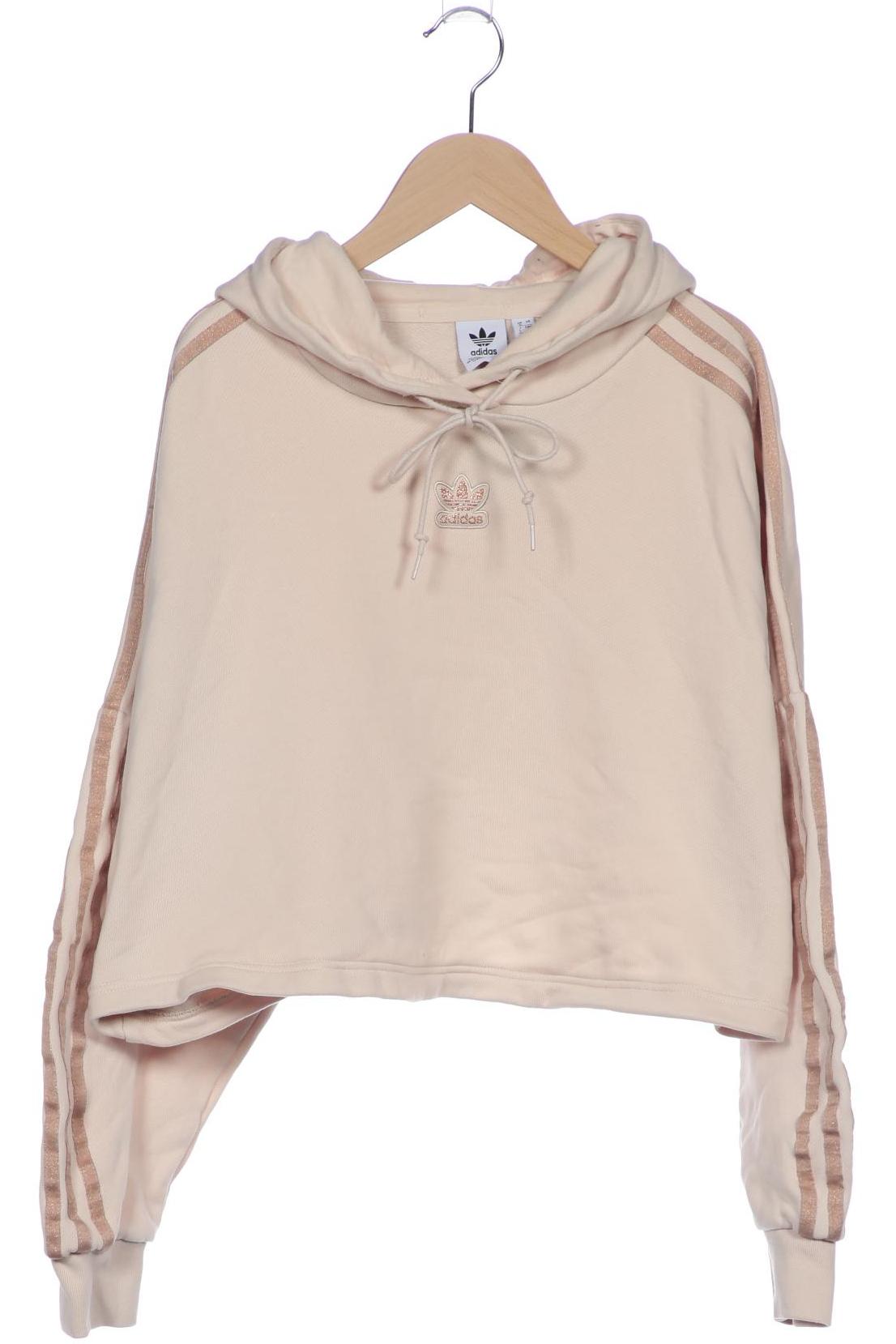 

adidas Originals Damen Kapuzenpullover, beige, Gr. 34