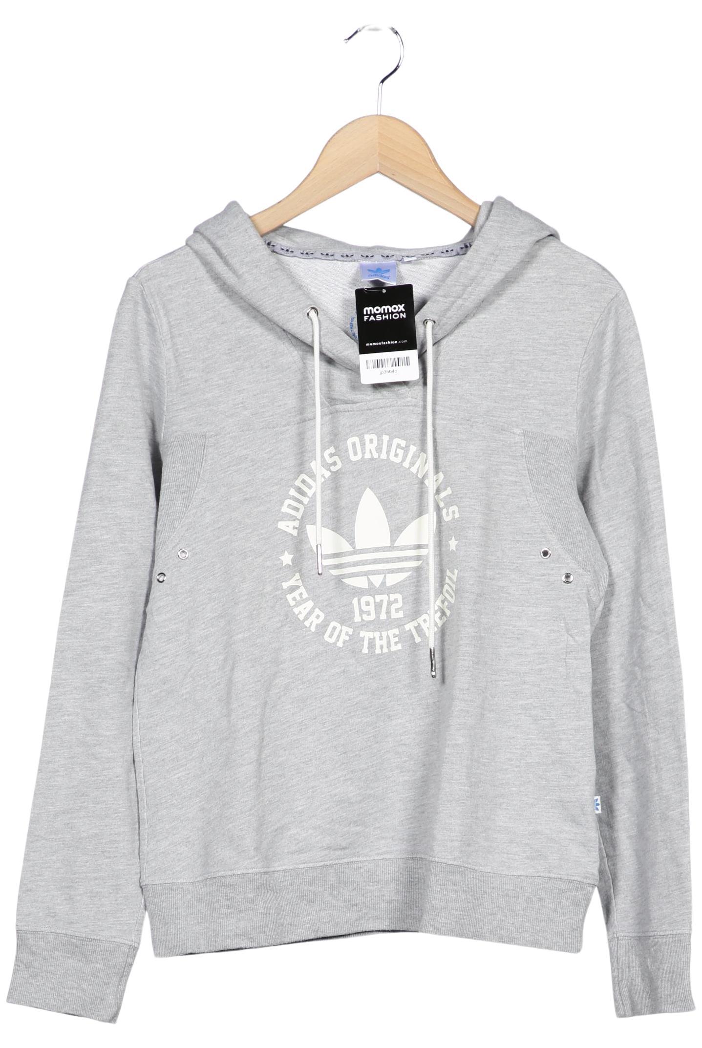 

adidas Originals Damen Kapuzenpullover, grau, Gr. 40