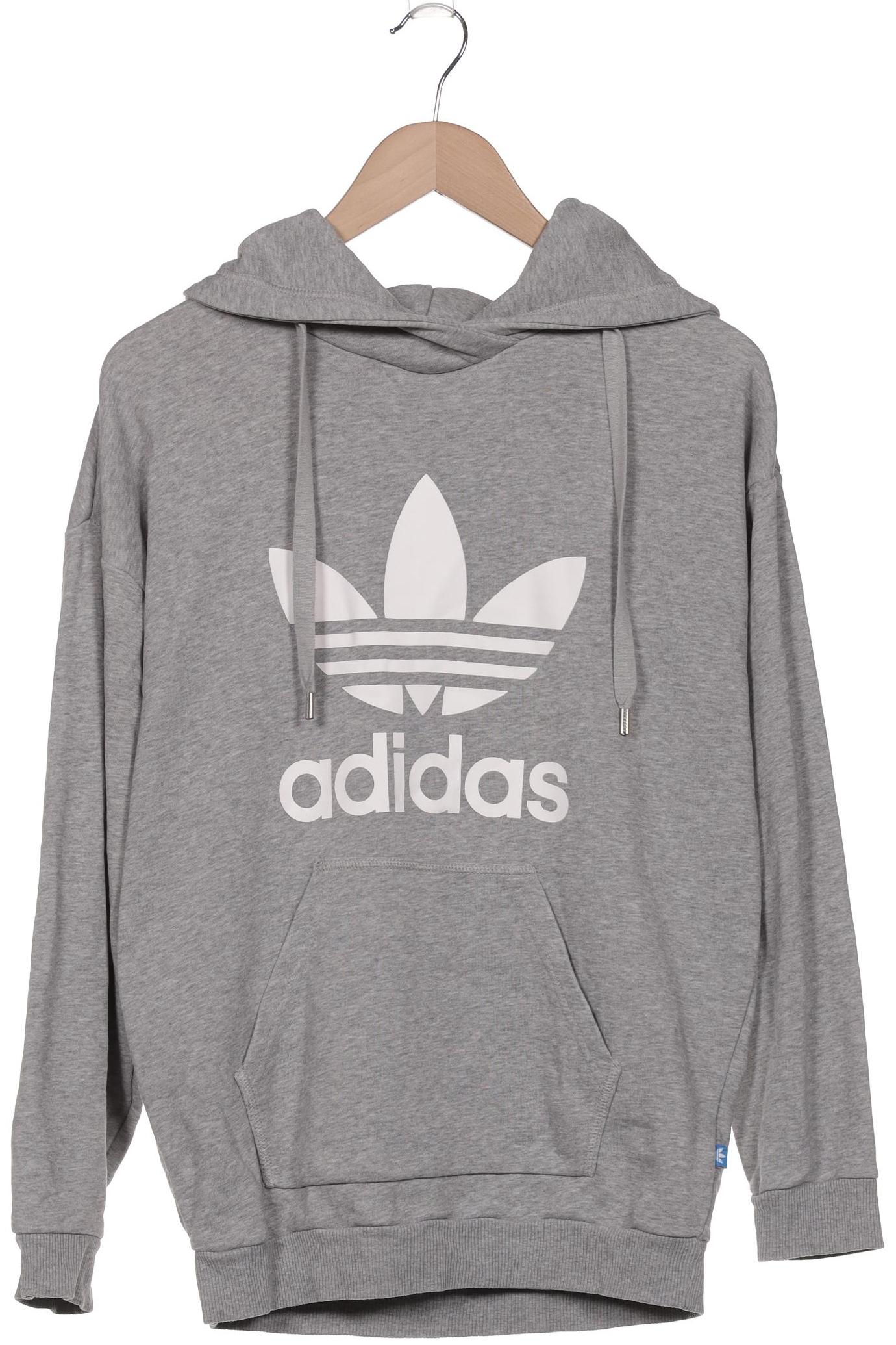 

adidas Originals Damen Kapuzenpullover, grau, Gr. 38
