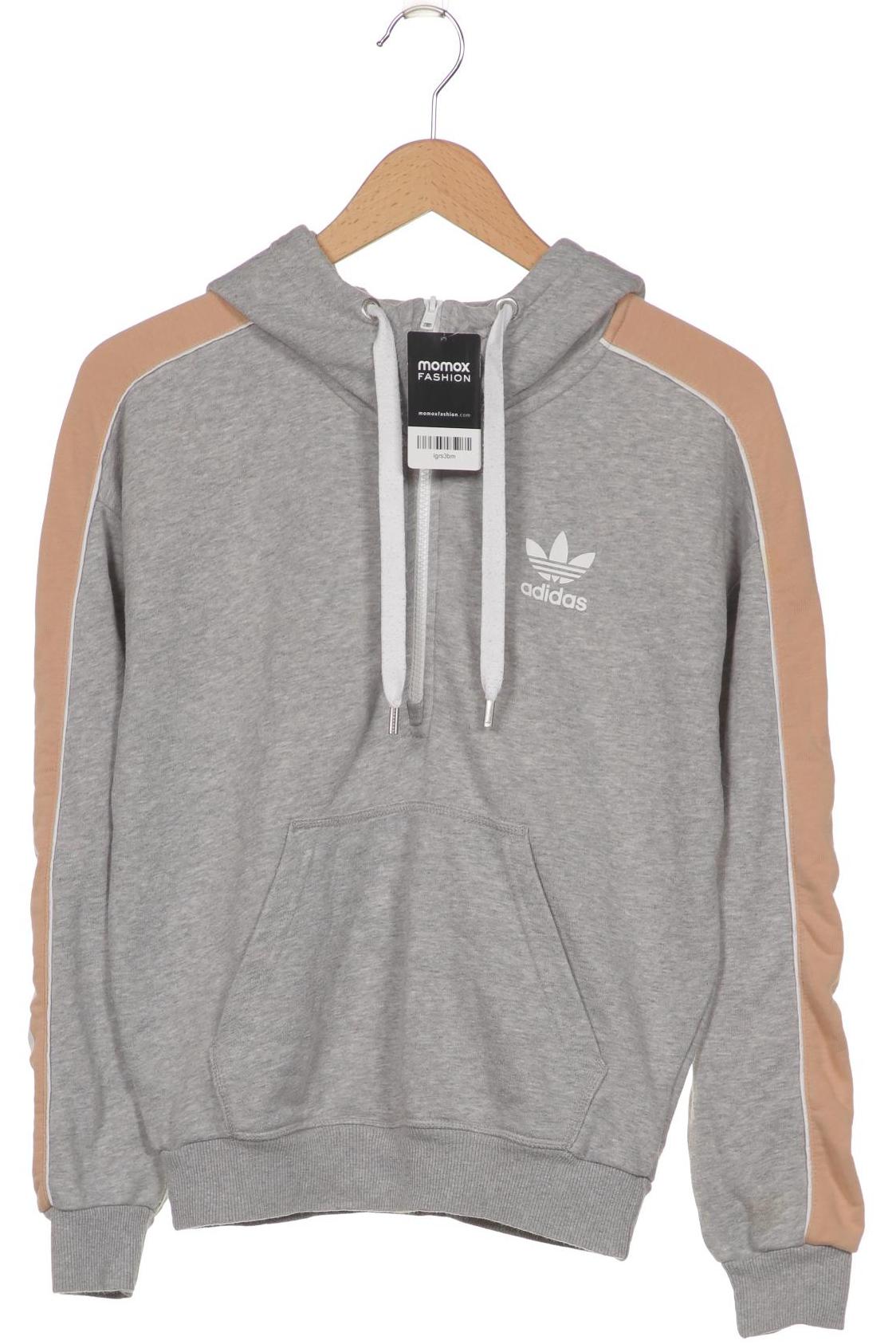 

adidas Originals Damen Kapuzenpullover, grau