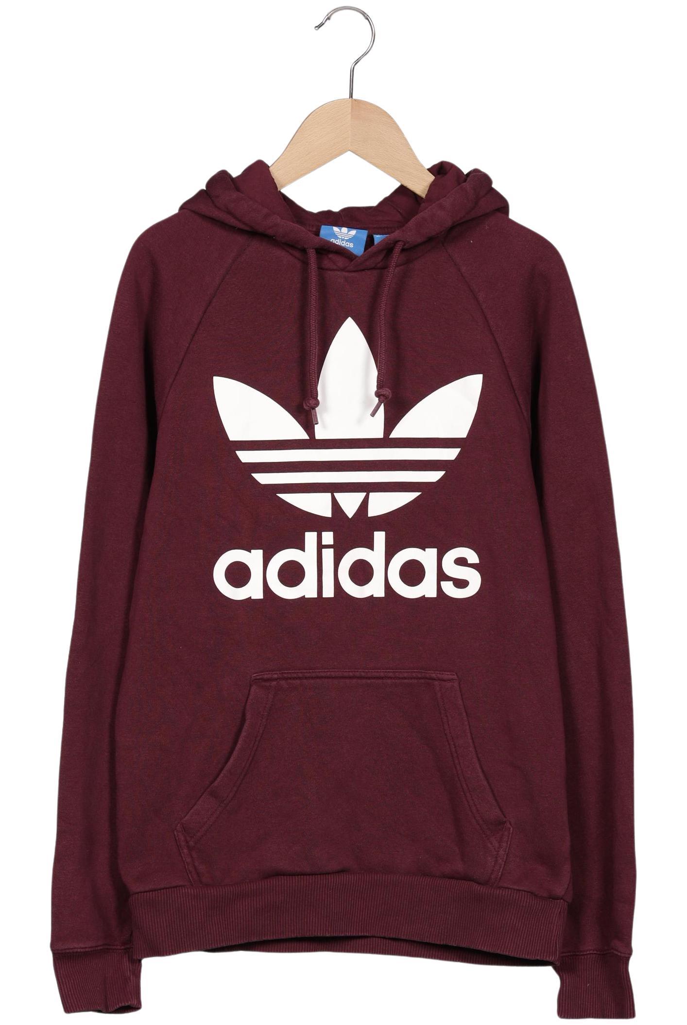 

adidas Originals Damen Kapuzenpullover, bordeaux, Gr. 34