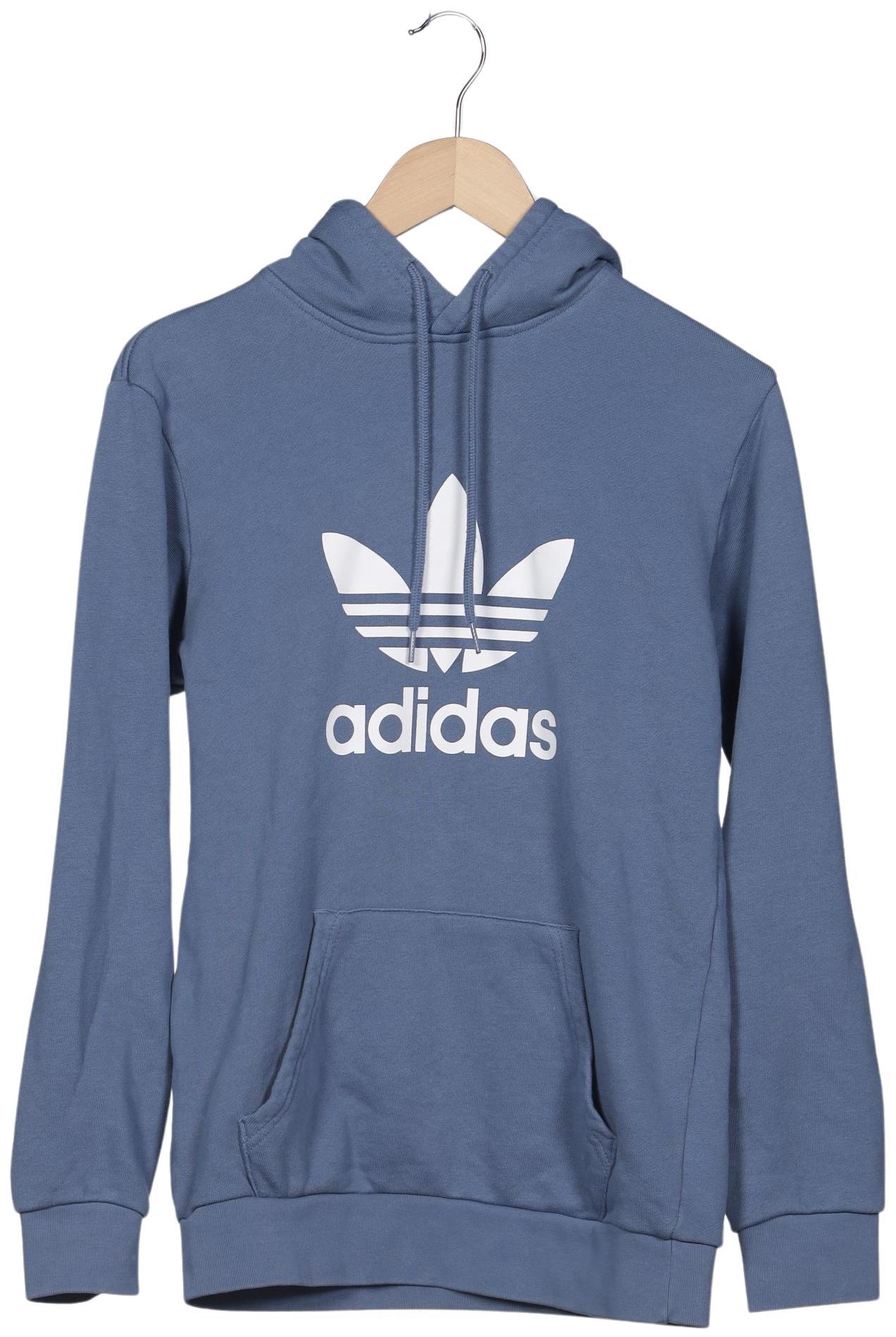 

adidas Originals Damen Kapuzenpullover, blau, Gr. 34