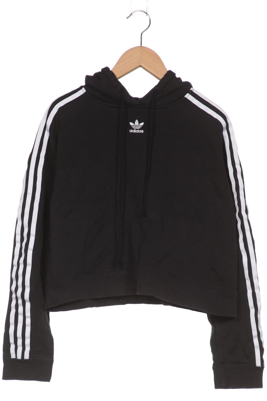 

adidas Originals Damen Kapuzenpullover, schwarz, Gr. 34