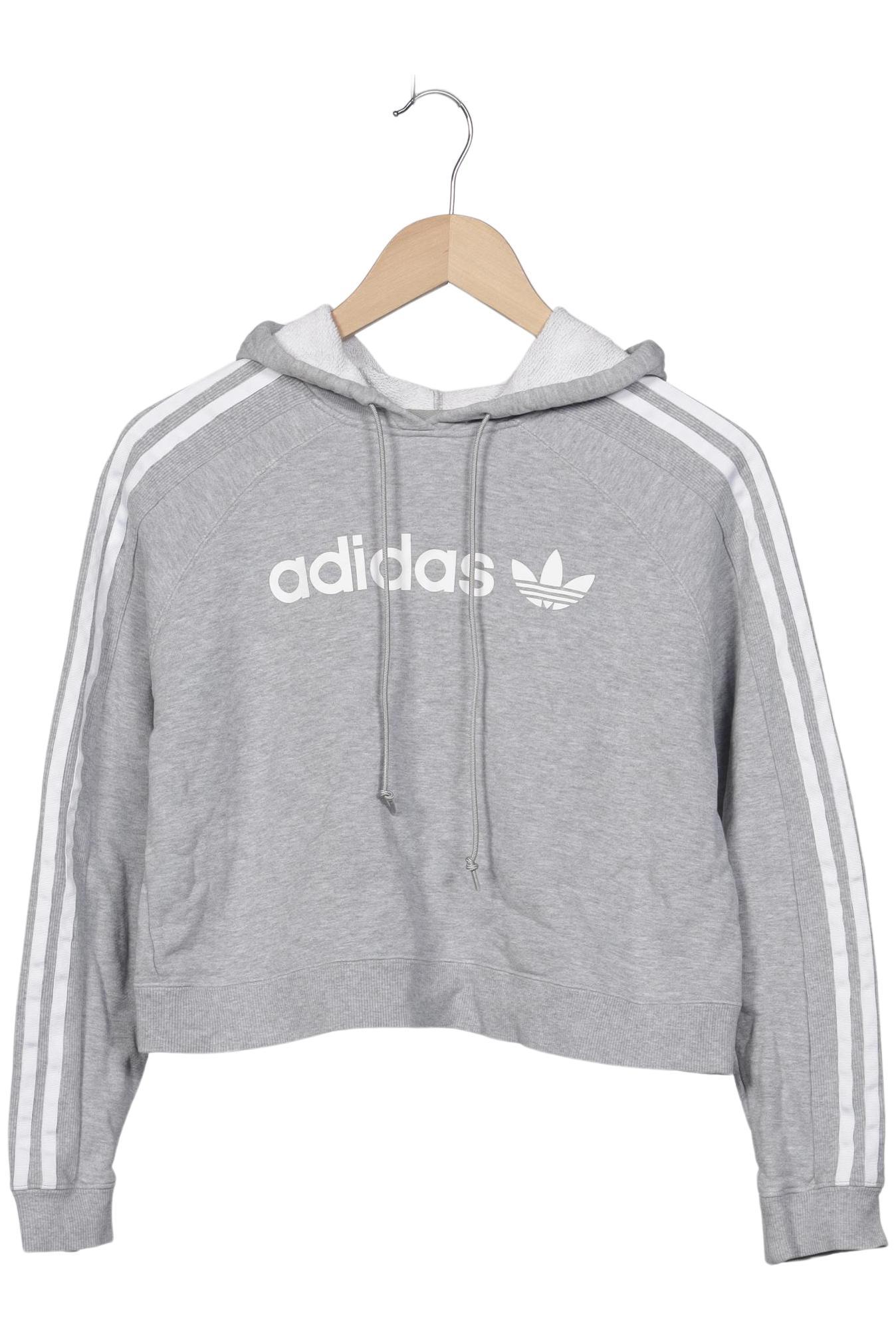 

adidas Originals Damen Kapuzenpullover, grau, Gr. 32