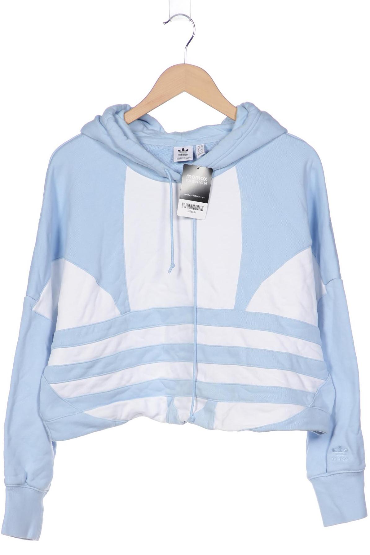 

adidas Originals Damen Kapuzenpullover, hellblau, Gr. 42