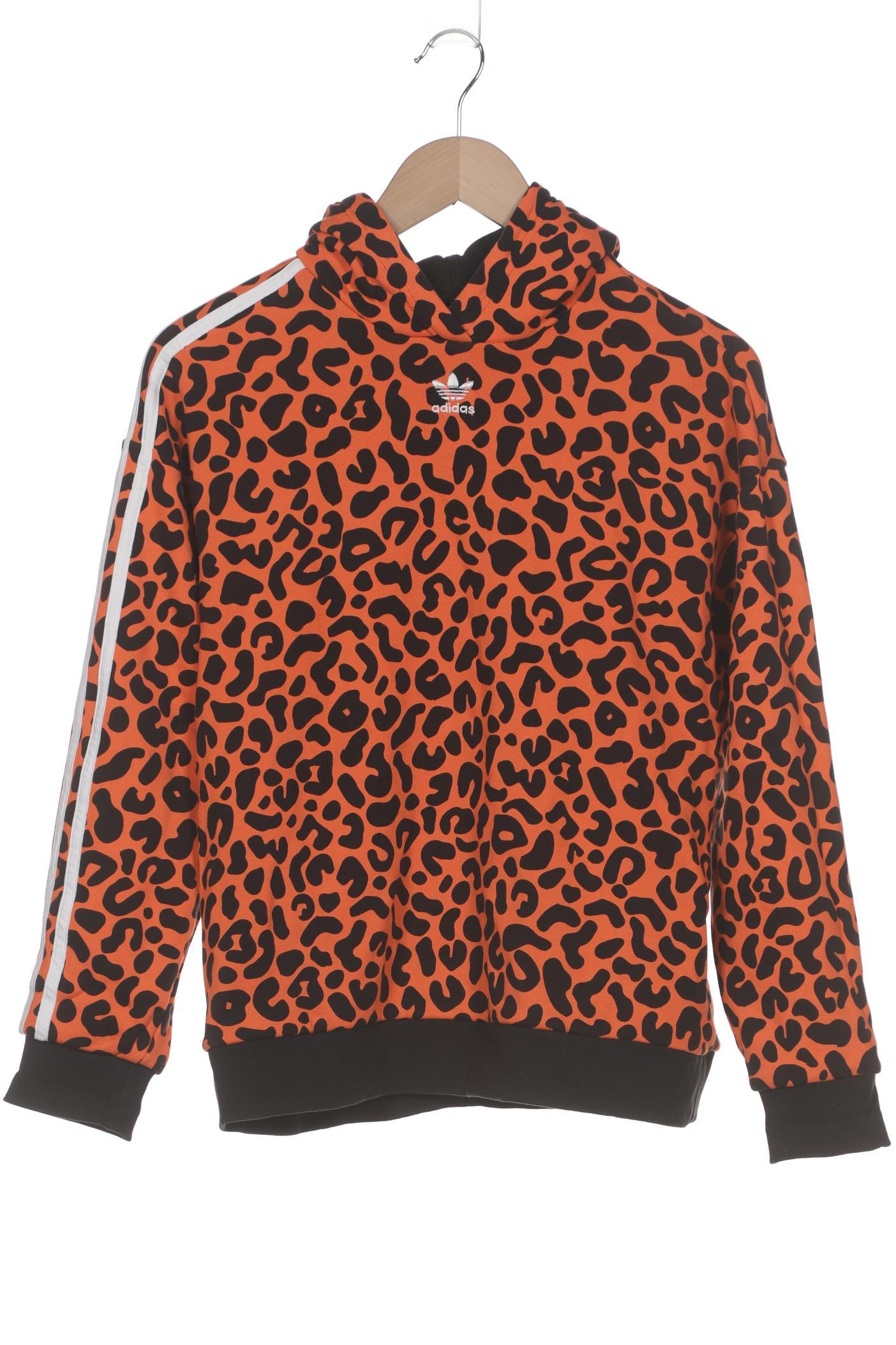 

adidas Originals Damen Kapuzenpullover, orange, Gr. 34